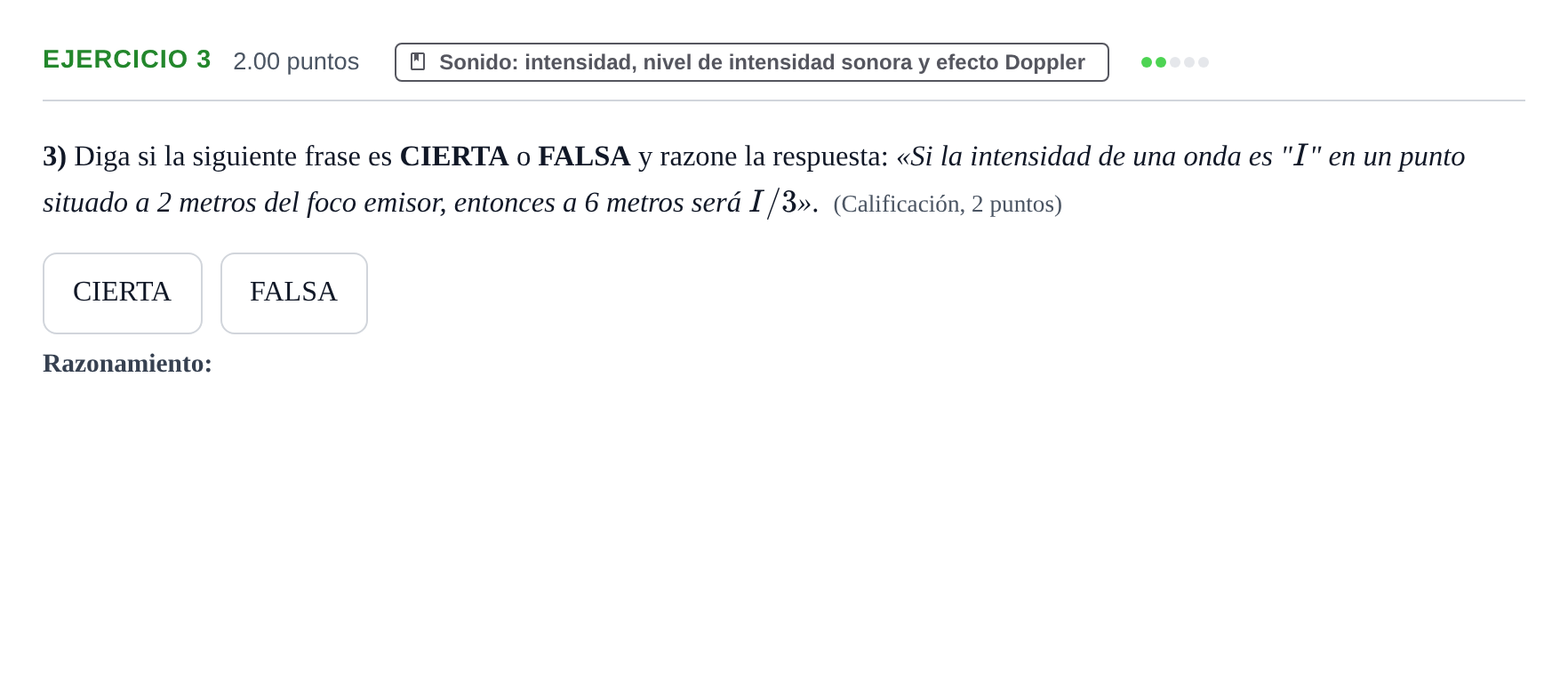 Enunciado: Problema 3 · Física PAU Extremadura Extraordinaria 2022