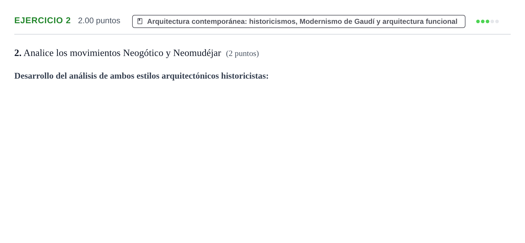 Enunciado: Problema 2 · Fundamentos Artísticos PAU Extremadura Extraordinaria 2022