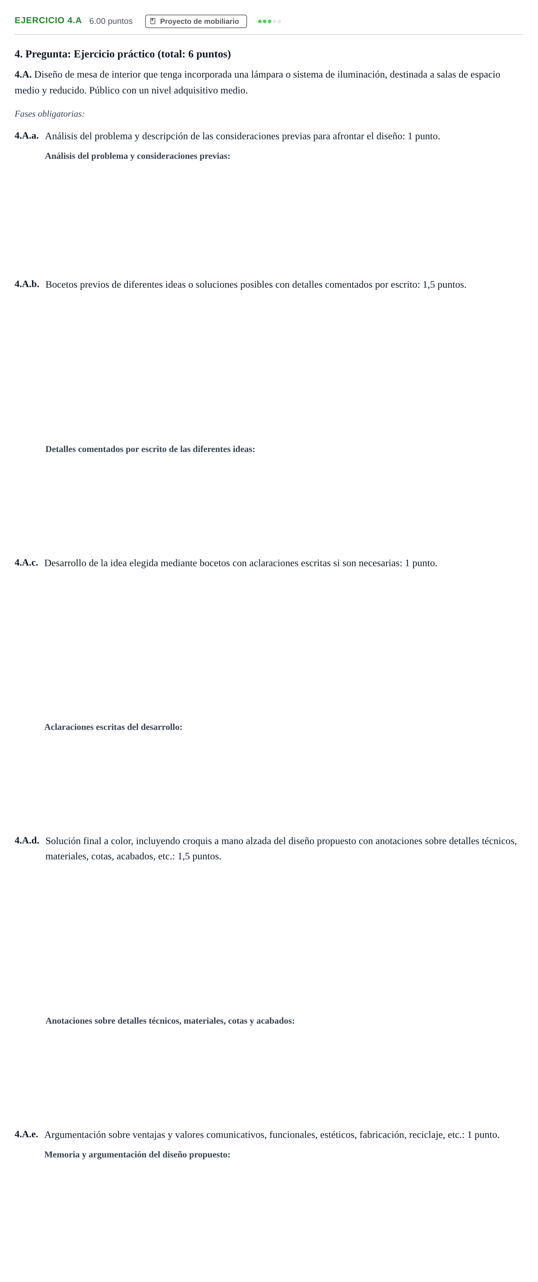 Enunciado: Ejercicio 4.A · Diseño PAU Asturias Ordinaria 2022