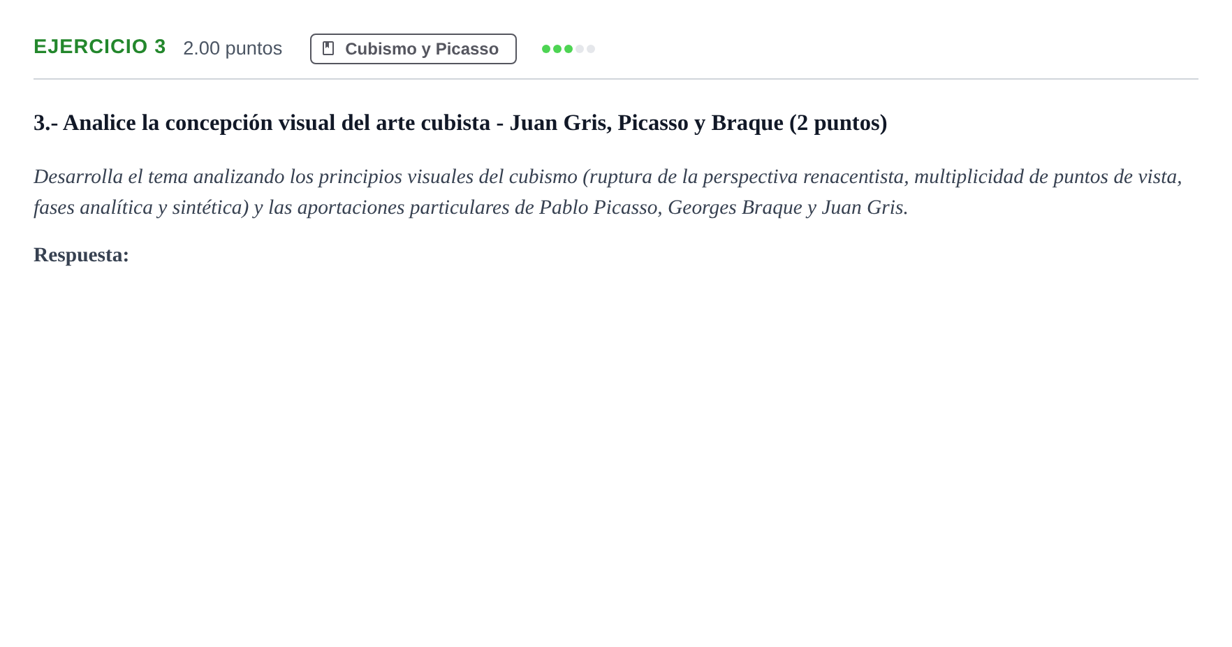 Enunciado: Problema 3 · Fundamentos Artísticos PAU Extremadura Extraordinaria 2021
