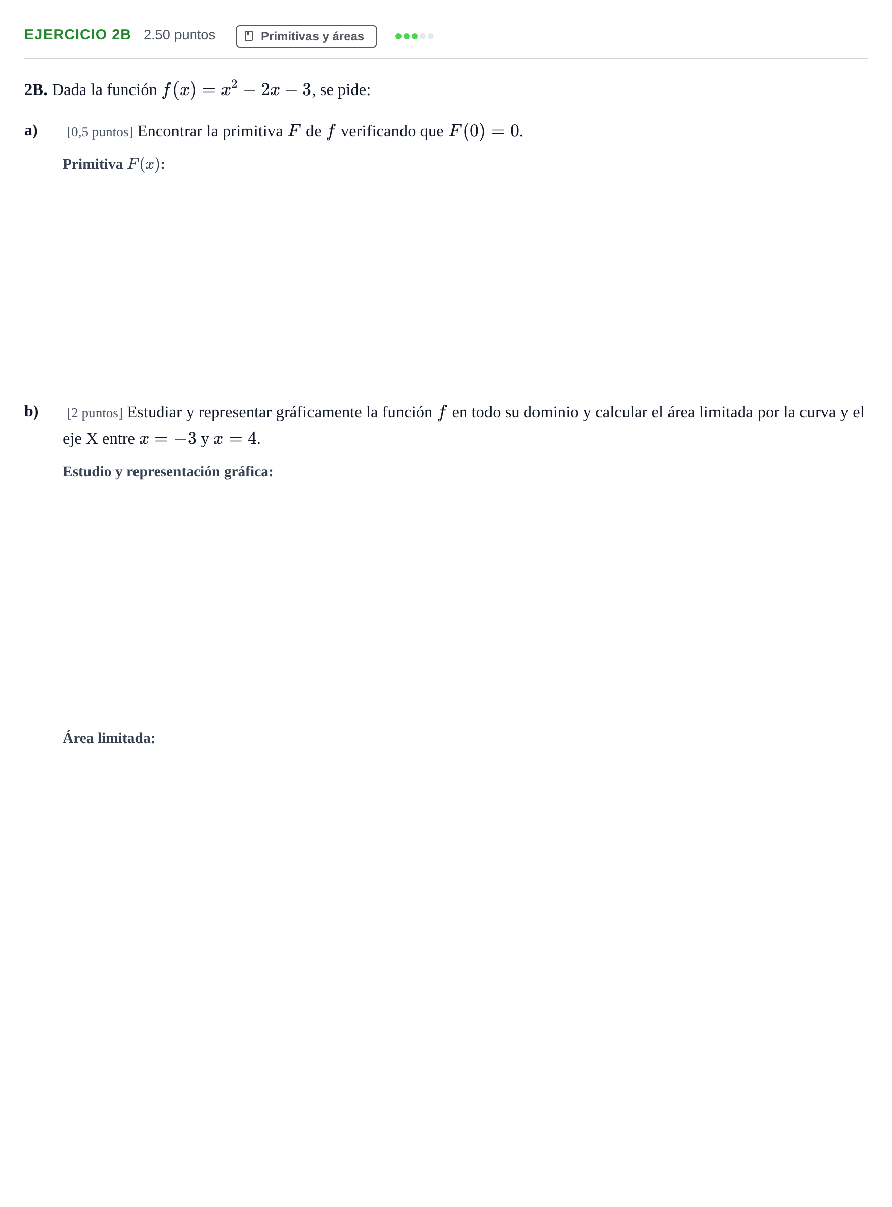Enunciado: Ejercicio 2B · Matemáticas aplicadas a las Ciencias Sociales II PAU Asturias Ordinaria 2022