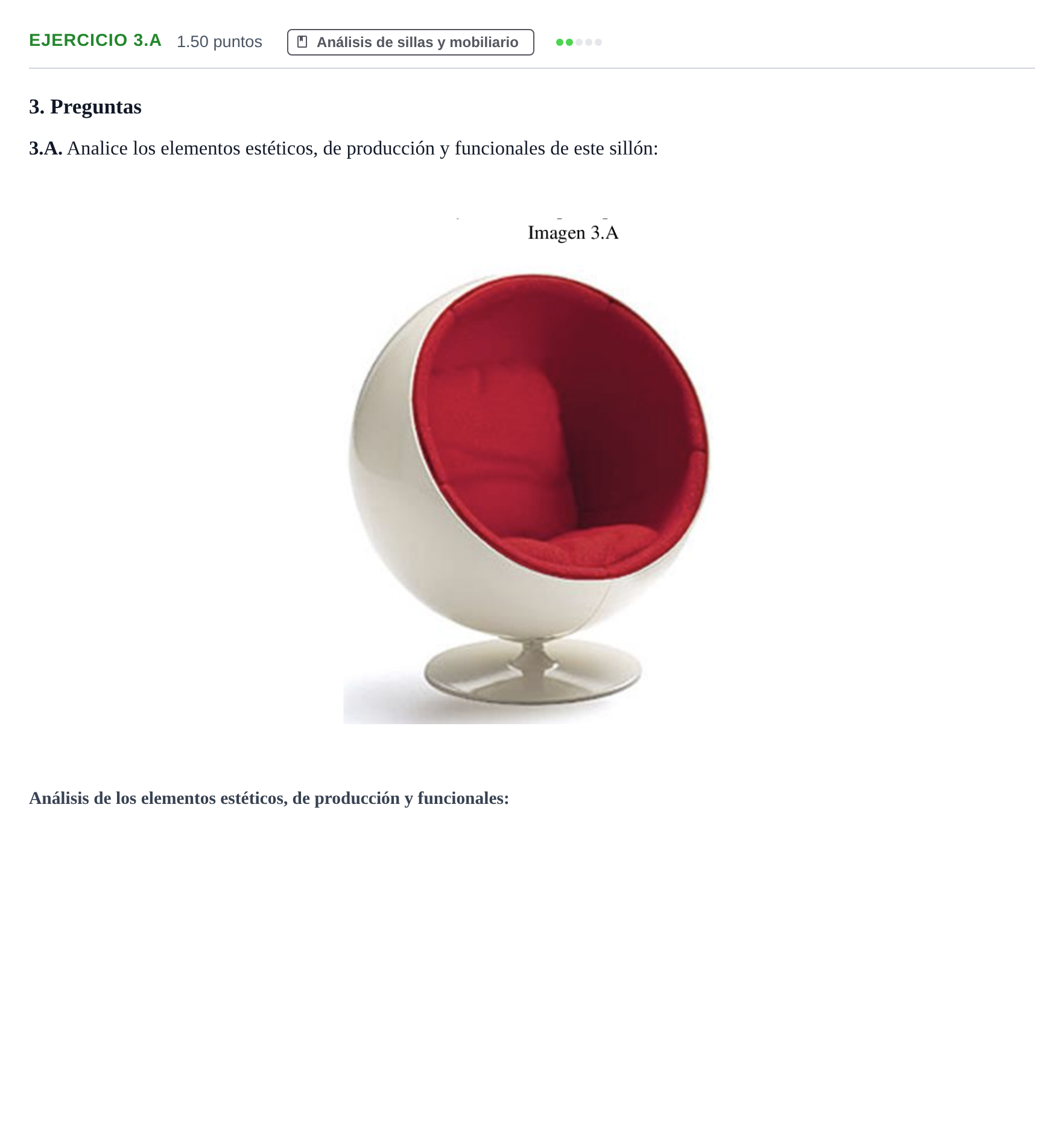 Enunciado: Ejercicio 3.A · Diseño PAU Asturias Ordinaria 2021