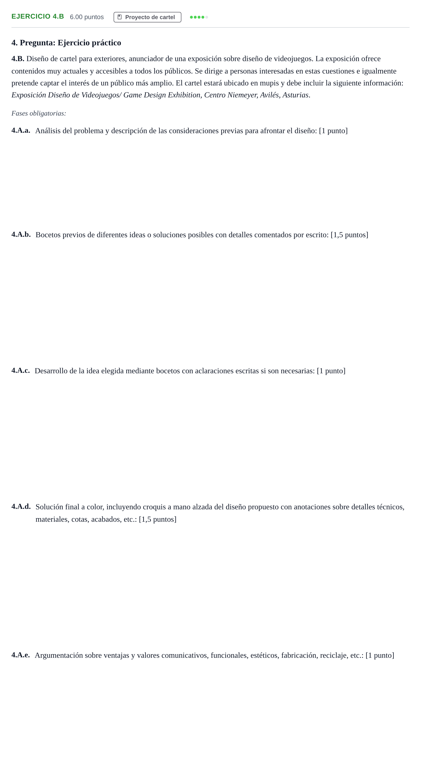 Enunciado: Ejercicio 4.B · Diseño PAU Asturias Ordinaria 2021