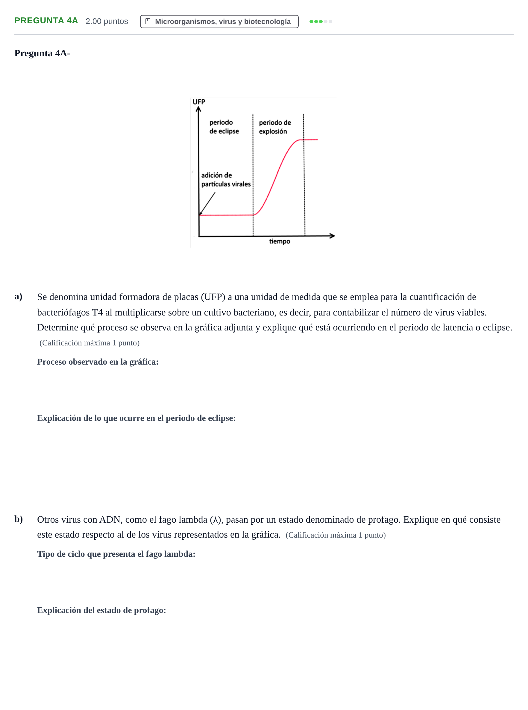 Enunciado: Pregunta 4A · Biología PAU Asturias Ordinaria 2021
