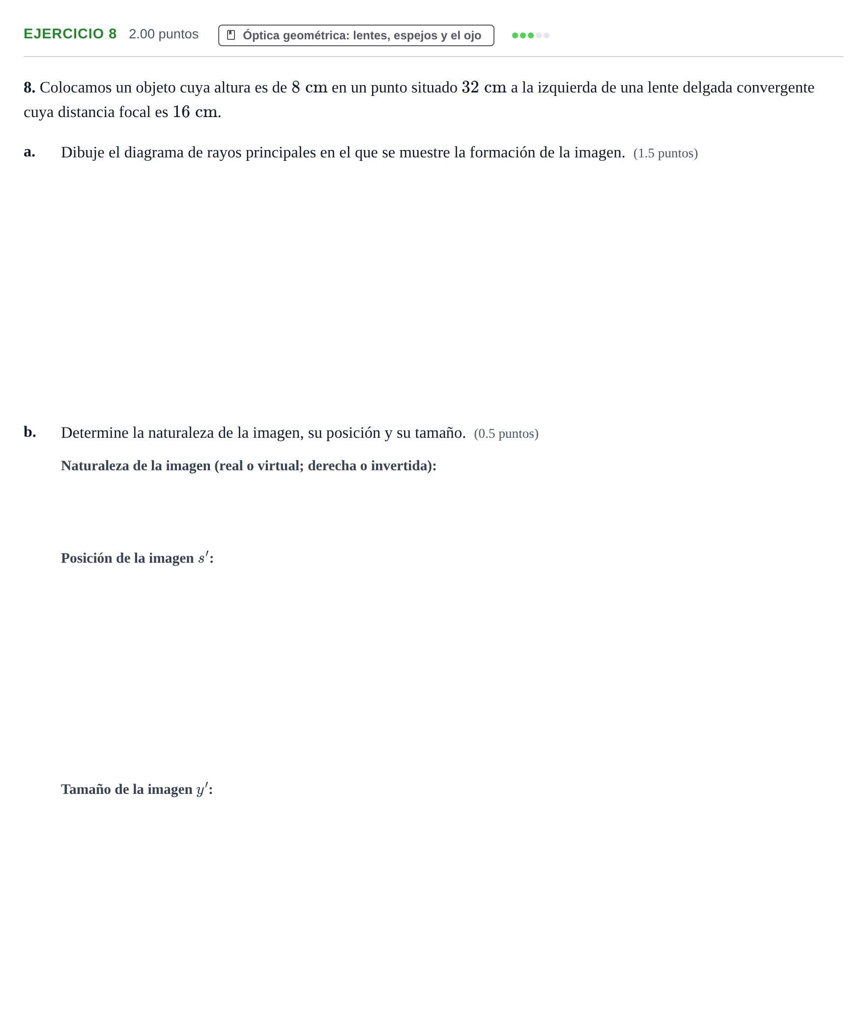 Enunciado: Problema 8 · Física PAU Asturias Ordinaria 2021