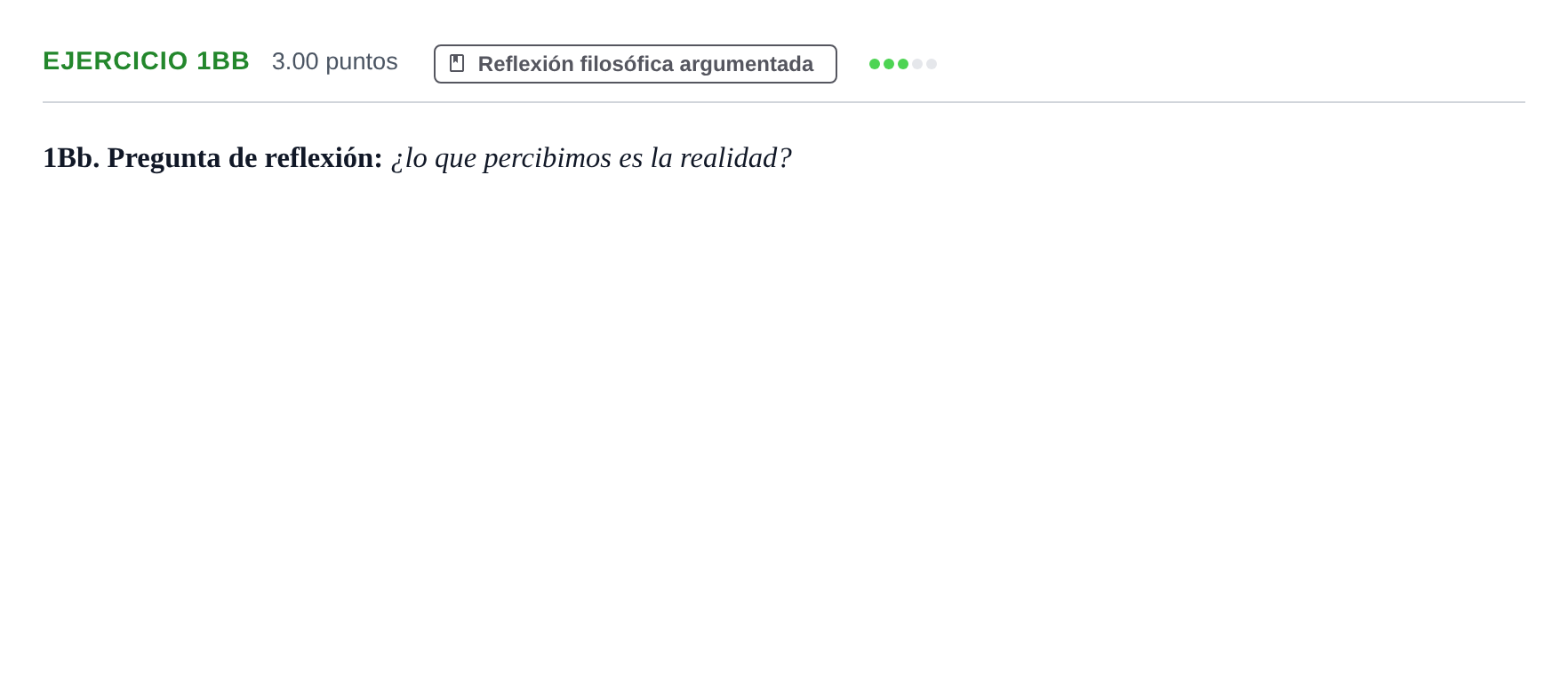 Enunciado: Ejercicio 1Bb · Historia de la Filosofía PAU Asturias Ordinaria 2021