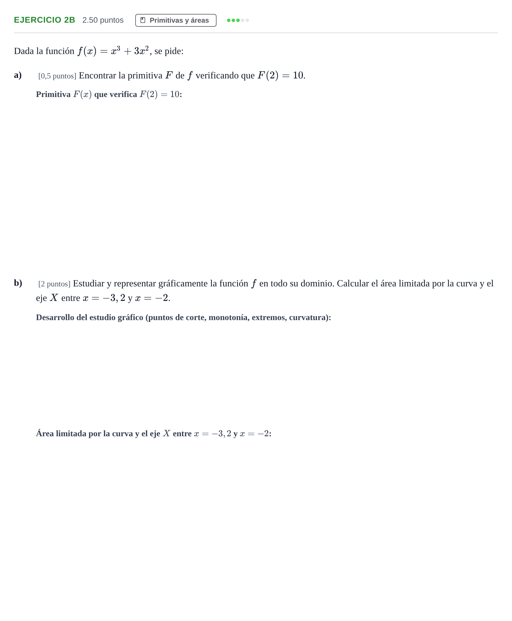 Enunciado: Ejercicio 2B · Matemáticas aplicadas a las Ciencias Sociales II PAU Asturias Extraordinaria 2021
