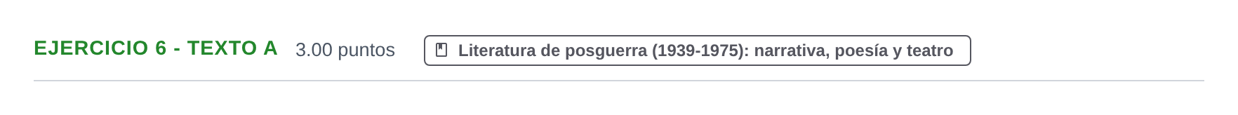 Enunciado: Ejercicio 6 - Texto A · Lengua Castellana y Literatura II PAU Baleares Extraordinaria 2025