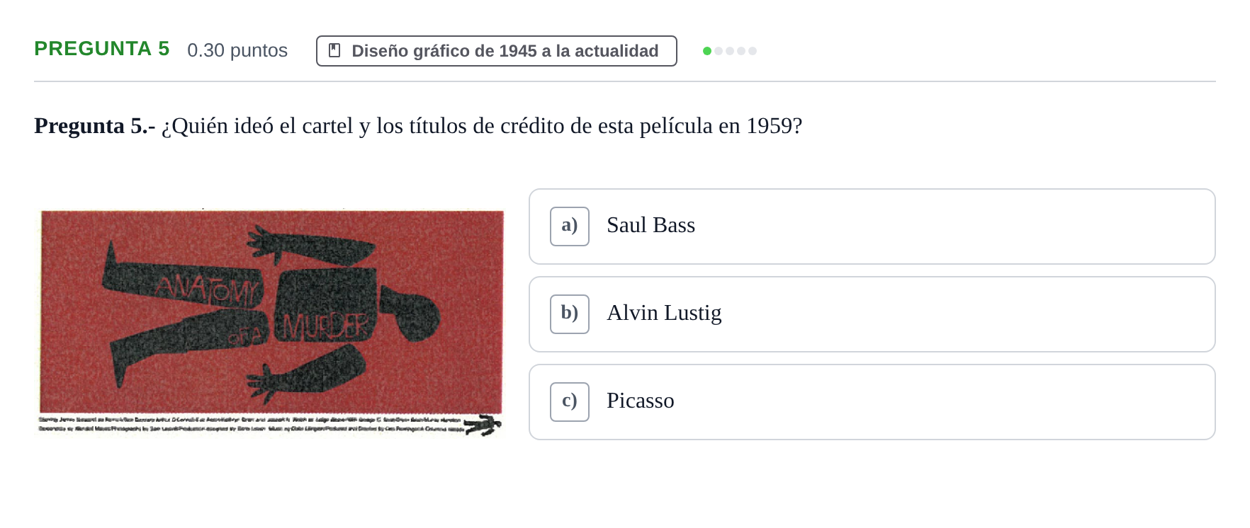 Enunciado: Pregunta 5 · Diseño PAU La Rioja Extraordinaria 2026