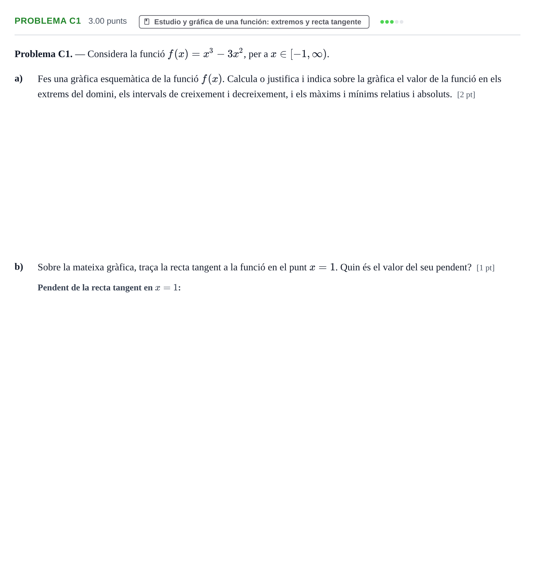 Enunciado: Problema C1 · Matemáticas aplicadas a las Ciencias Sociales II PAU Baleares Ordinaria 2025