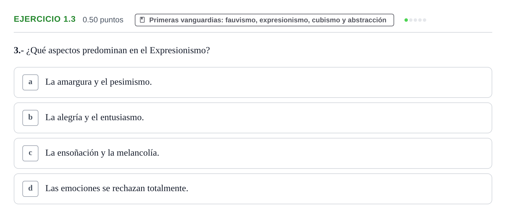 Enunciado: Ejercicio 1.3 · Fundamentos Artísticos PAU La Rioja Ordinaria 2025