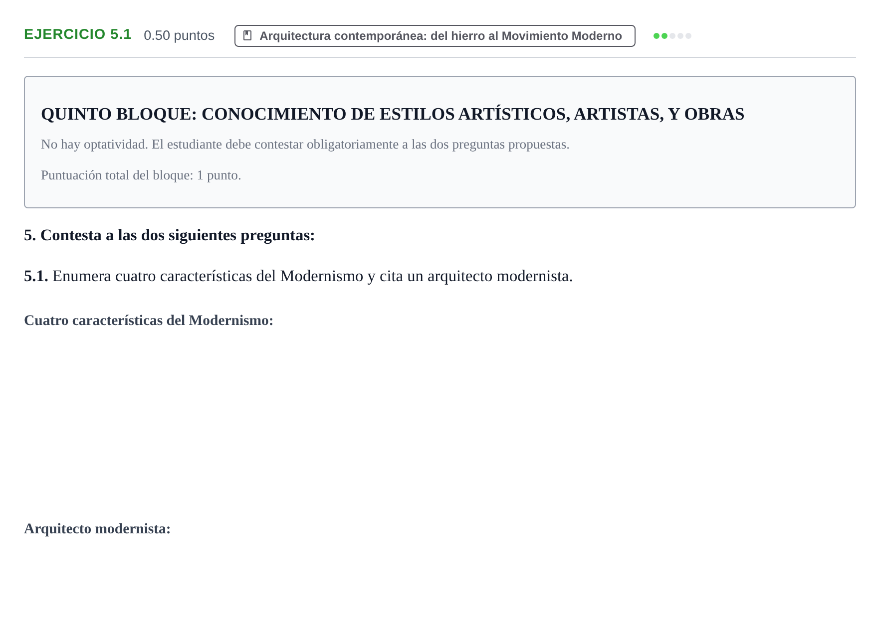 Enunciado: Ejercicio 5.1 · Fundamentos Artísticos PAU La Rioja Ordinaria 2025