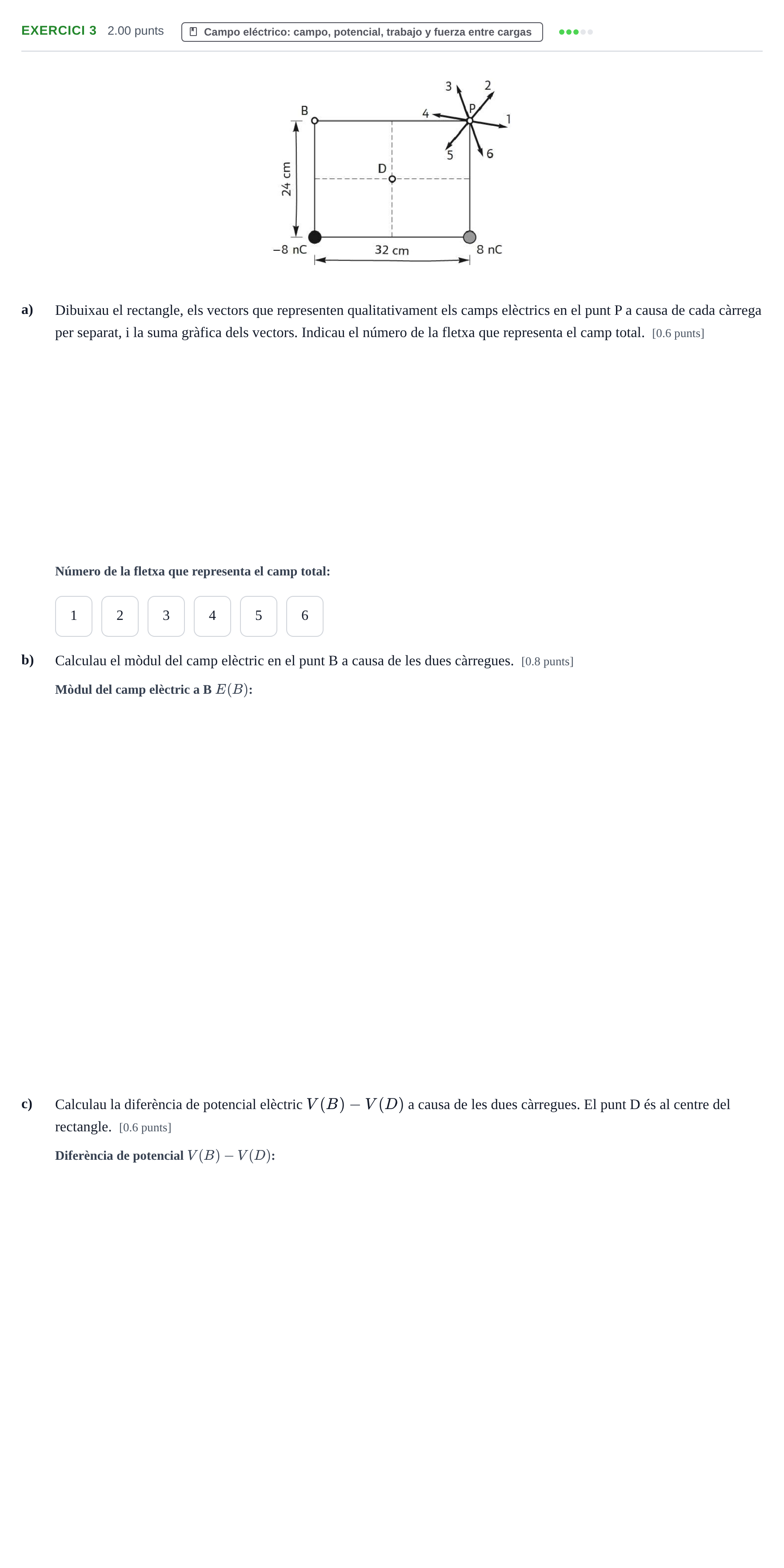 Enunciado: Problema 3 · Física PAU Baleares Extraordinaria 2024