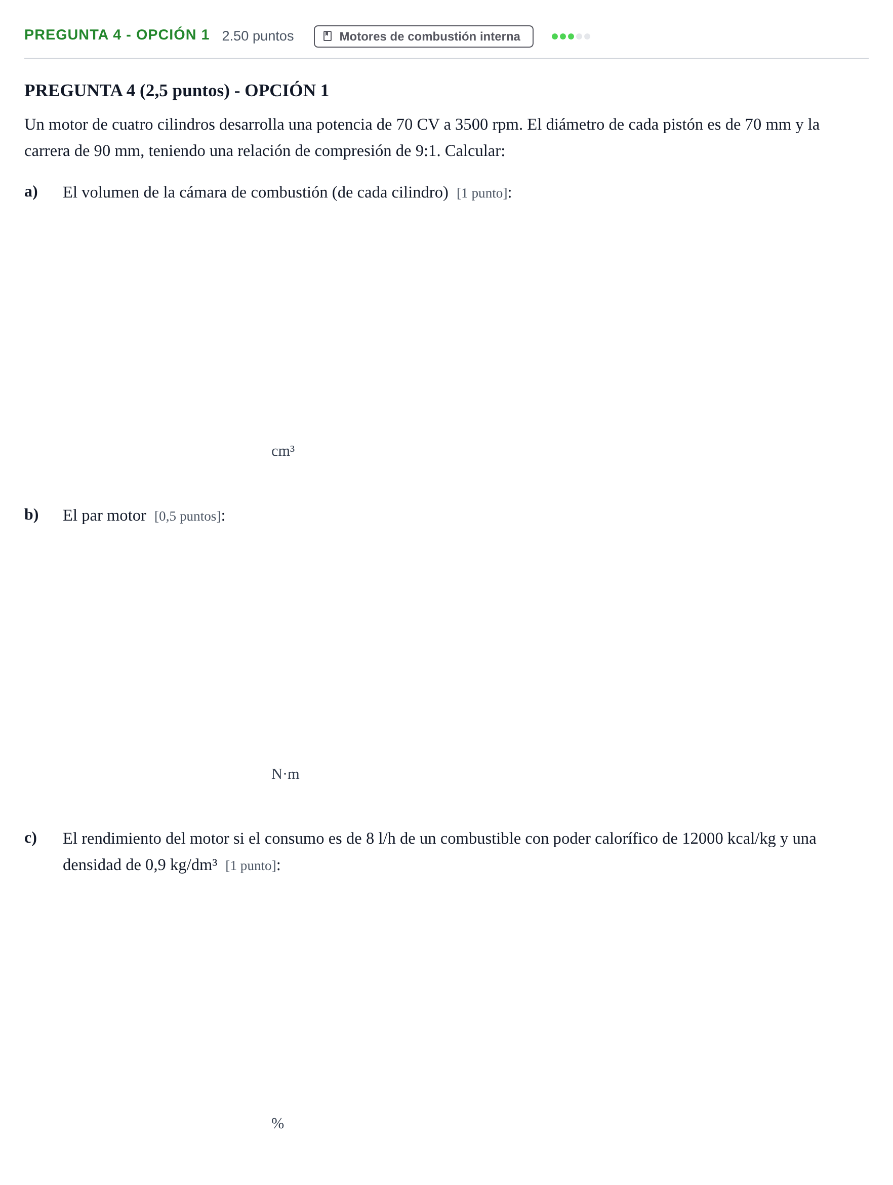 Enunciado: Pregunta 4 - Opción 1 · Tecnología e Ingeniería II PAU La Rioja Ordinaria 2025