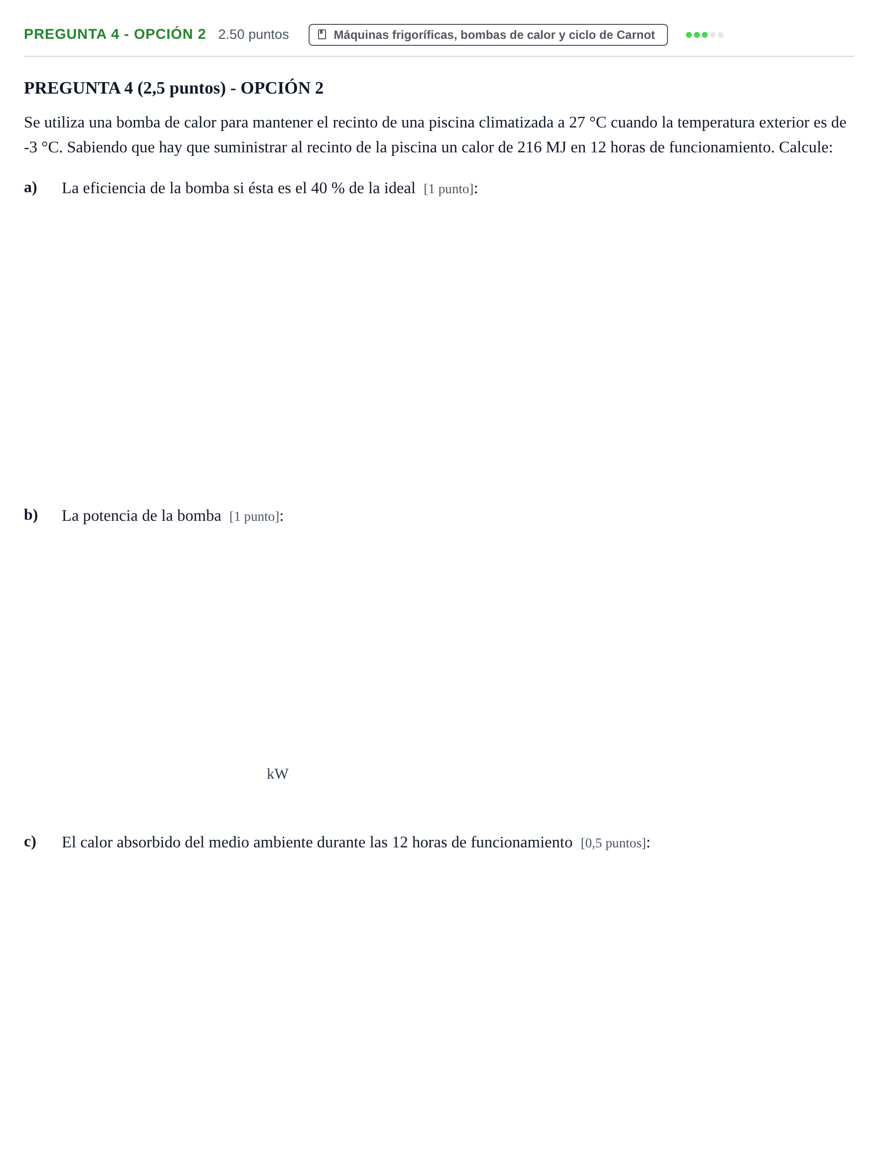 Enunciado: Pregunta 4 - Opción 2 · Tecnología e Ingeniería II PAU La Rioja Ordinaria 2025