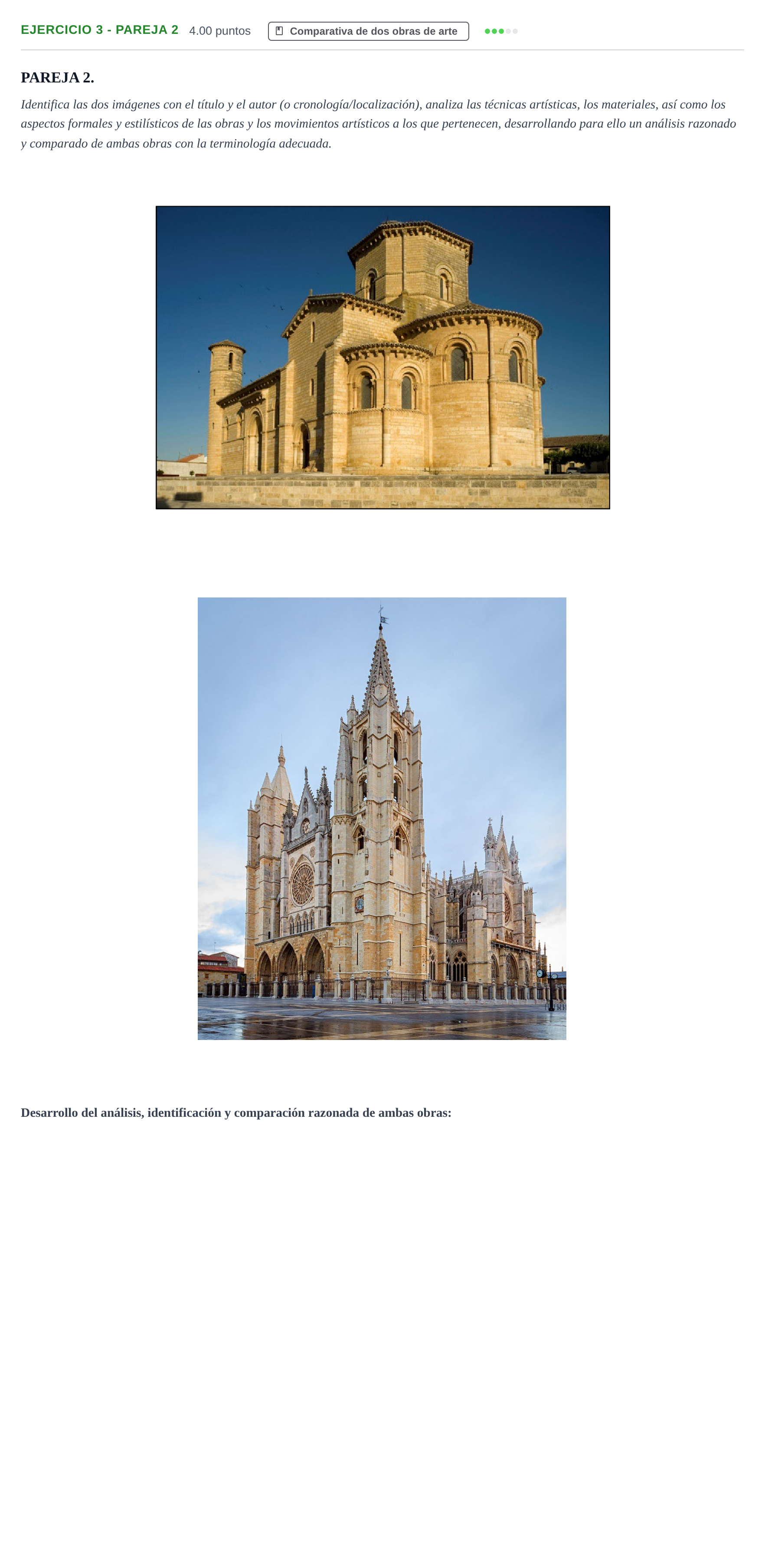 Enunciado: Ejercicio 3 - Pareja 2 · Fundamentos Artísticos PAU La Rioja Extraordinaria 2024