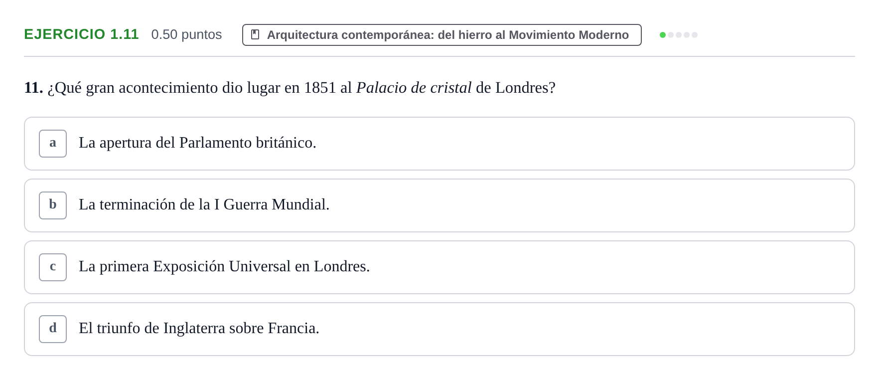 Enunciado: Ejercicio 1.11 · Fundamentos Artísticos PAU La Rioja Ordinaria 2024