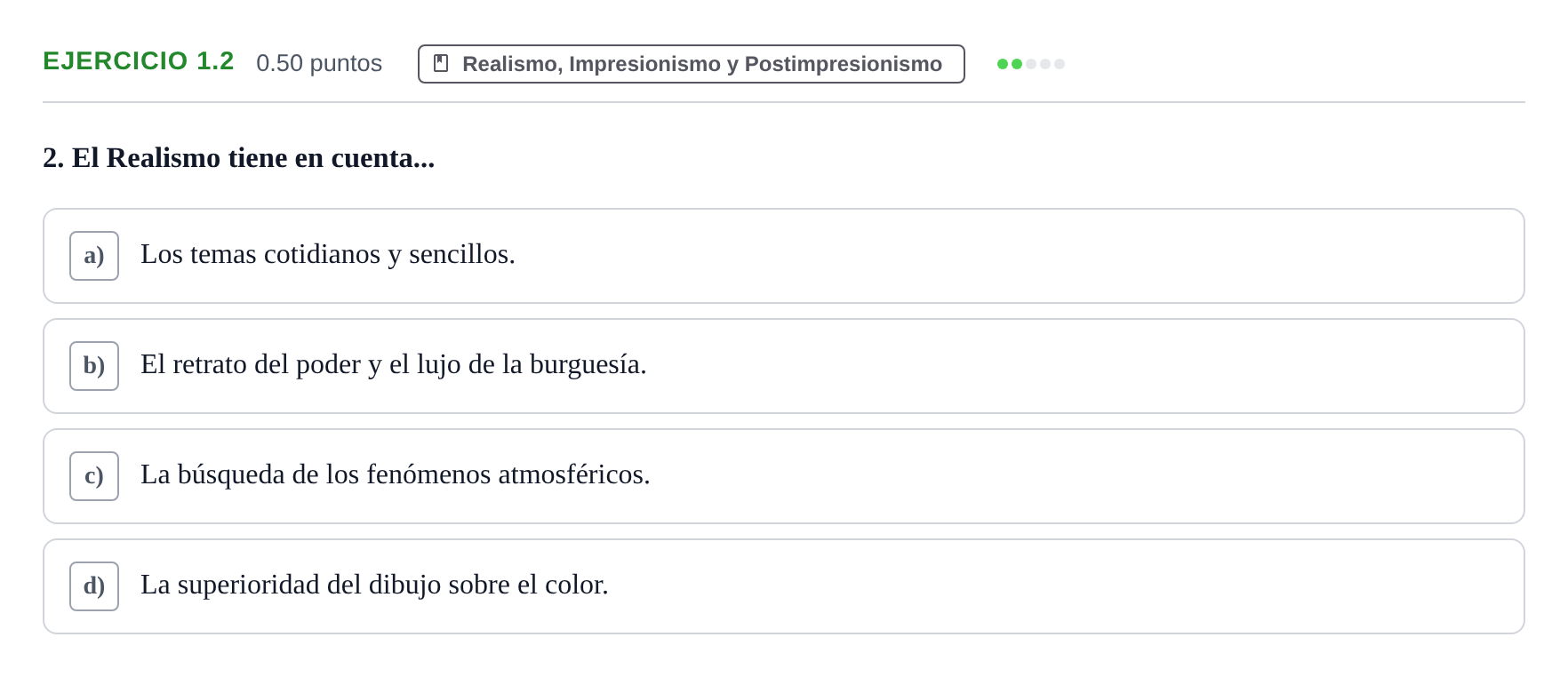 Enunciado: Ejercicio 1.2 · Fundamentos Artísticos PAU La Rioja Ordinaria 2024