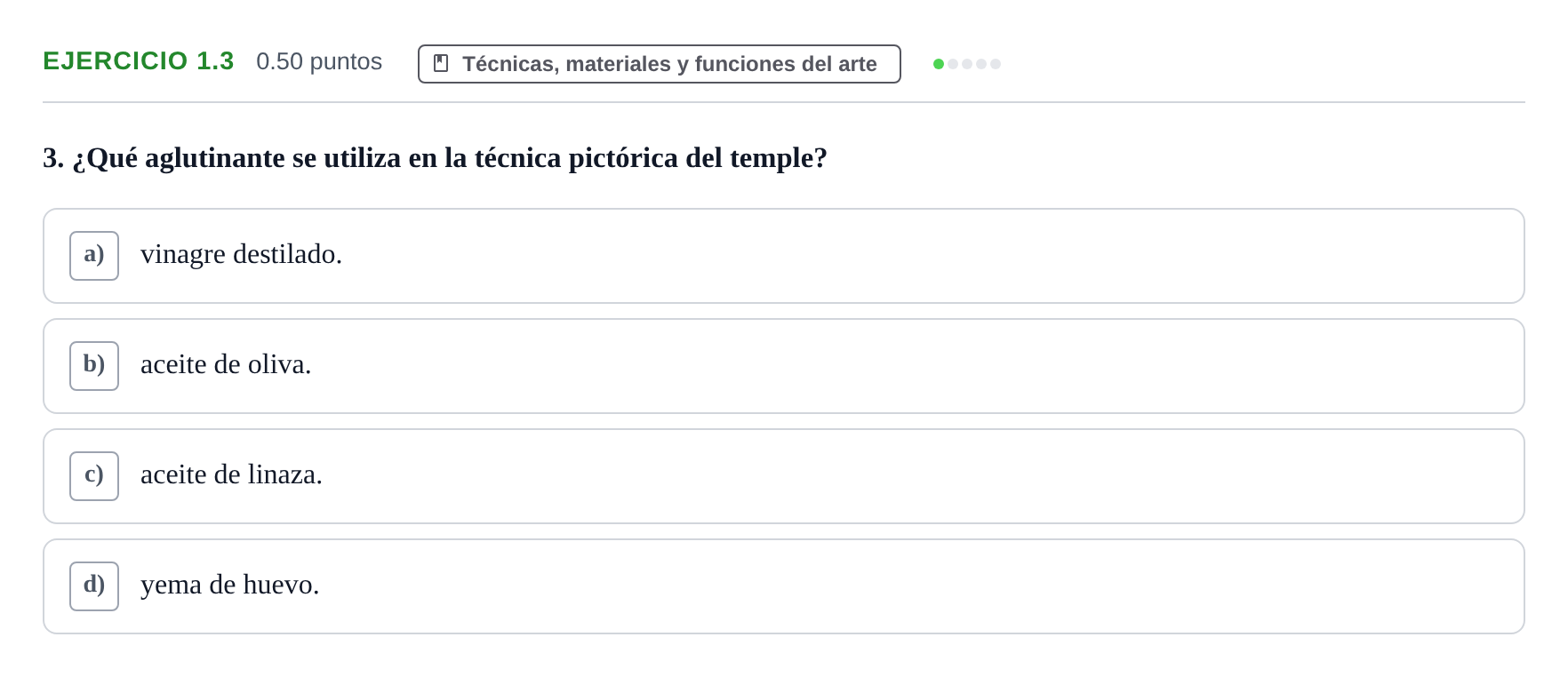 Enunciado: Ejercicio 1.3 · Fundamentos Artísticos PAU La Rioja Ordinaria 2024