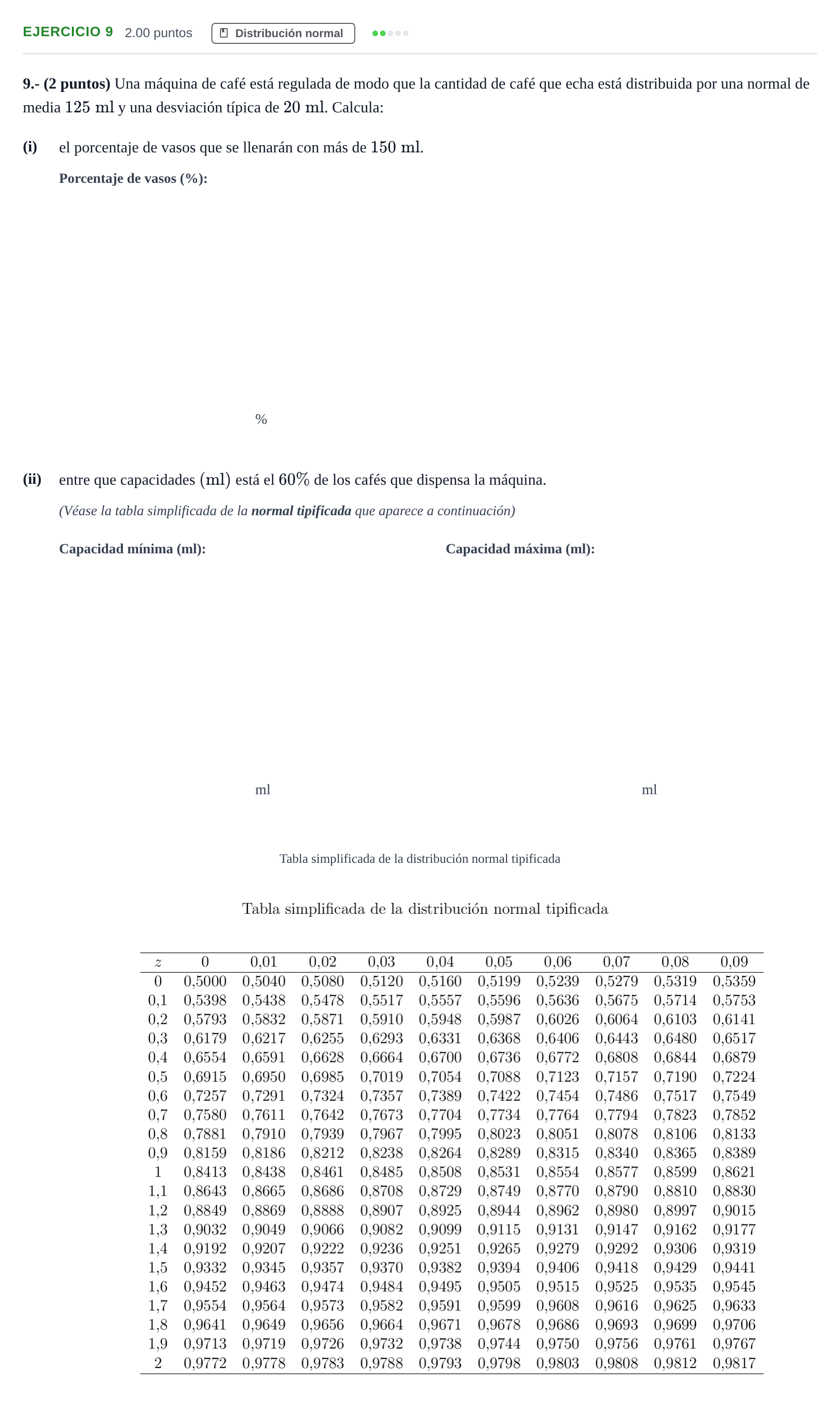 Enunciado: Problema 9 · Matemáticas II PAU La Rioja Extraordinaria 2024