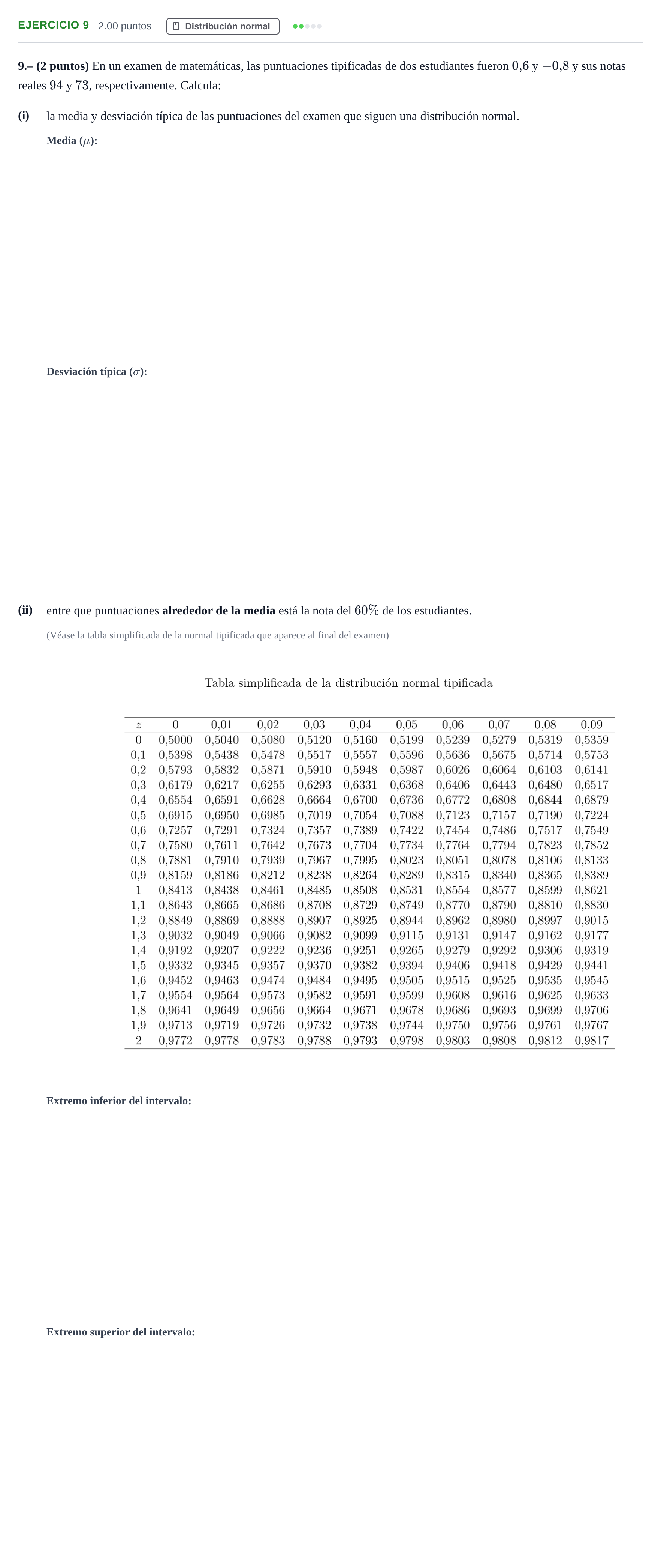 Enunciado: Problema 9 · Matemáticas II PAU La Rioja Ordinaria 2024