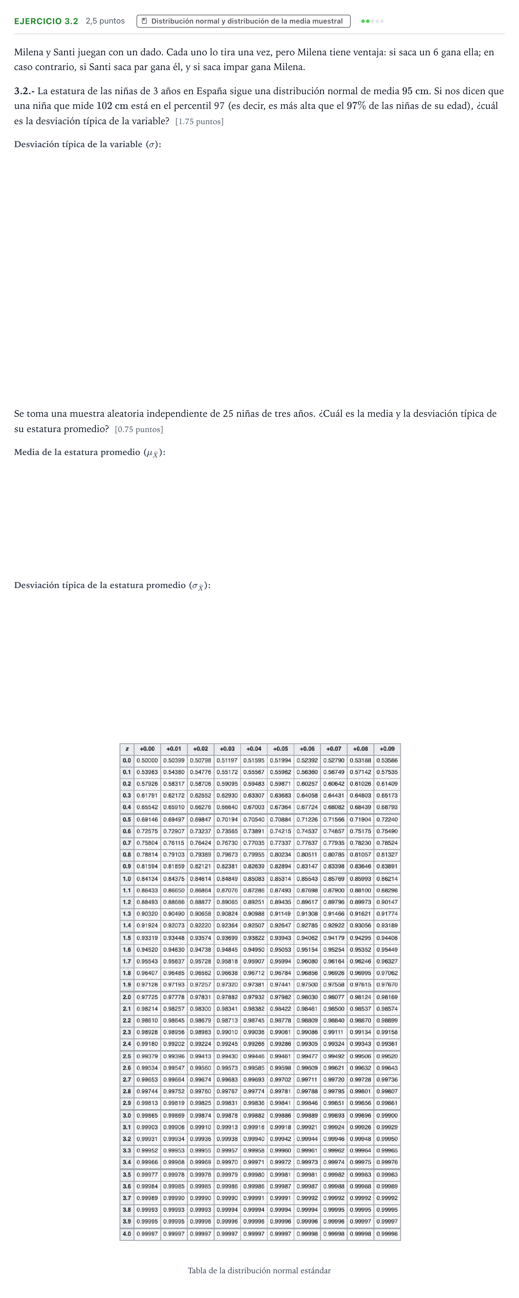 Enunciado: Ejercicio 3.2 · Matemáticas aplicadas a las Ciencias Sociales II PAU La Rioja Extraordinaria 2024