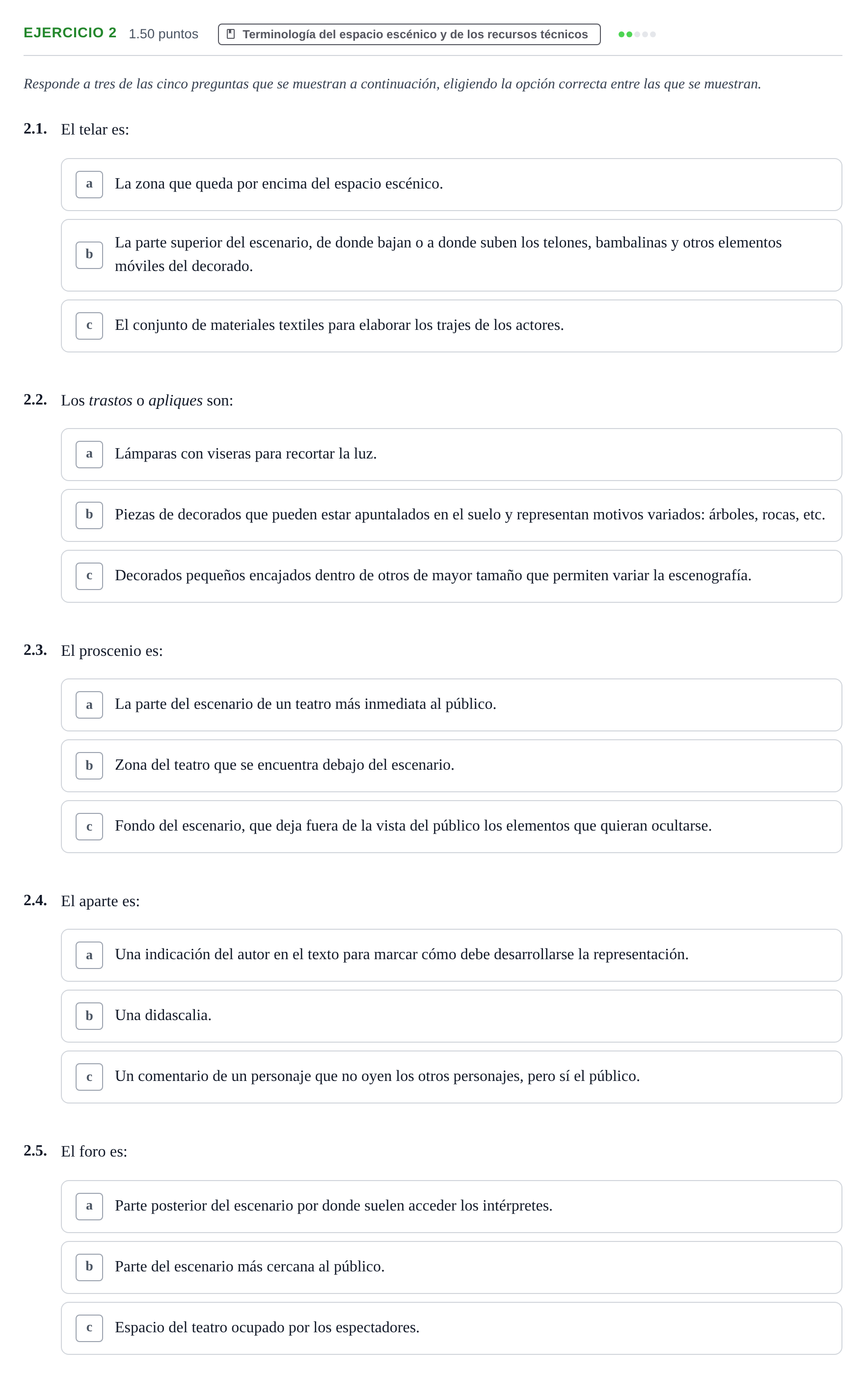 Enunciado: Problema 2 · Artes Escénicas PAU La Rioja Ordinaria (Incidencias) 2024