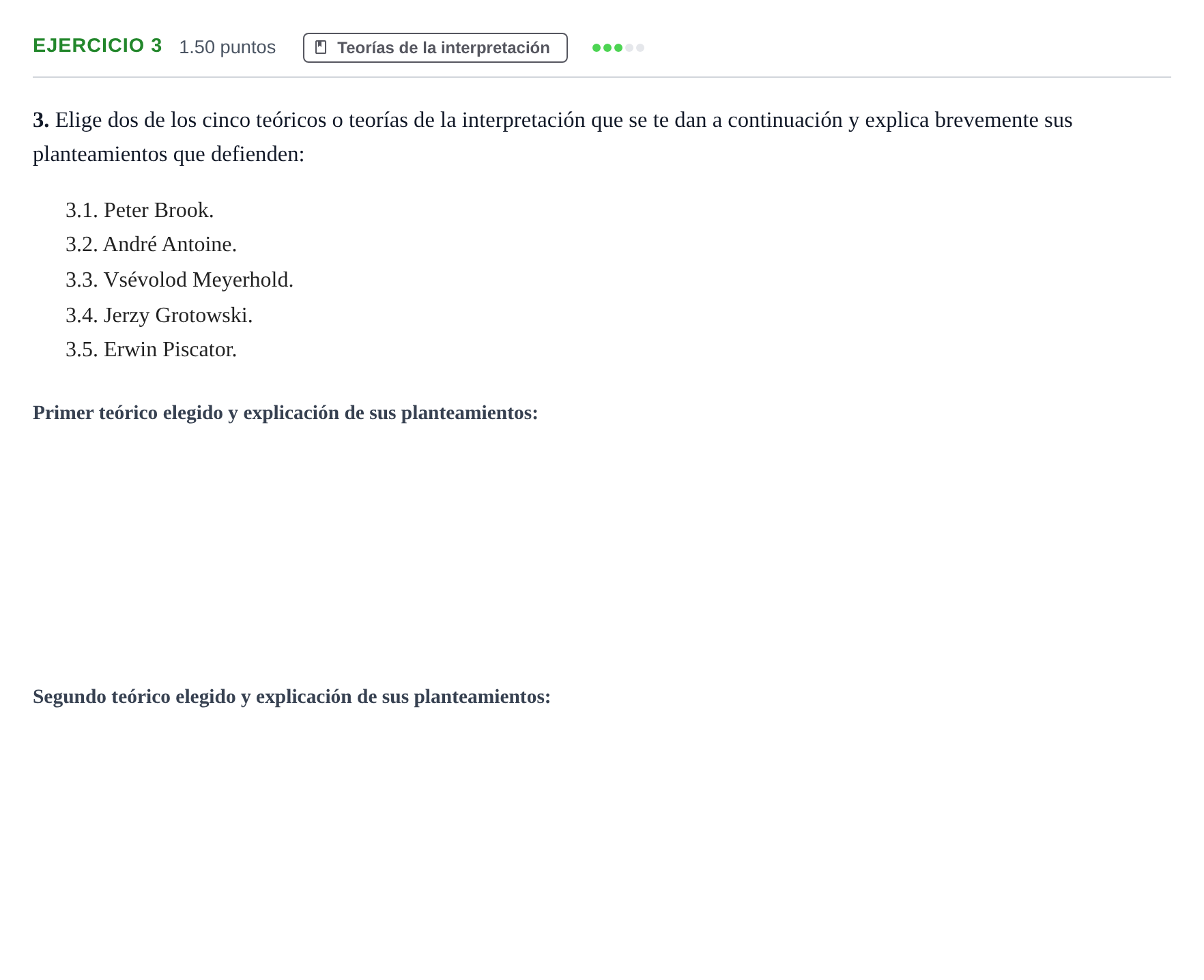 Enunciado: Problema 3 · Artes Escénicas PAU La Rioja Ordinaria 2024