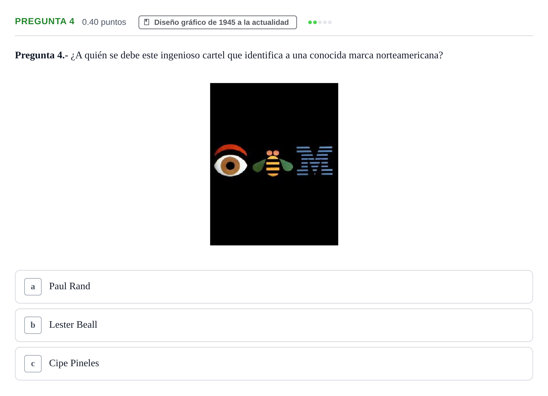 Enunciado: Pregunta 4 · Diseño PAU La Rioja Extraordinaria 2024