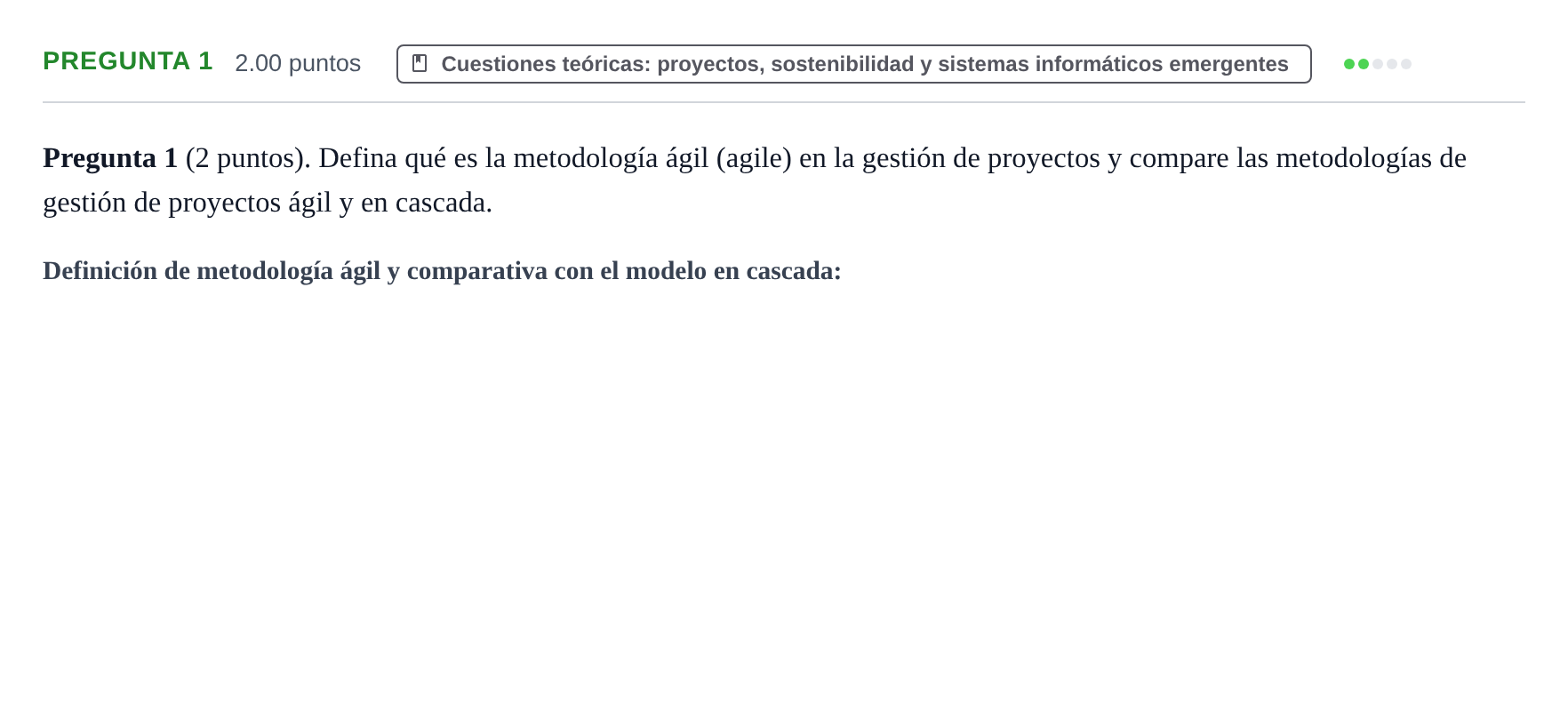 Enunciado: Pregunta 1 · Tecnología e Ingeniería II PAU La Rioja Ordinaria 2024