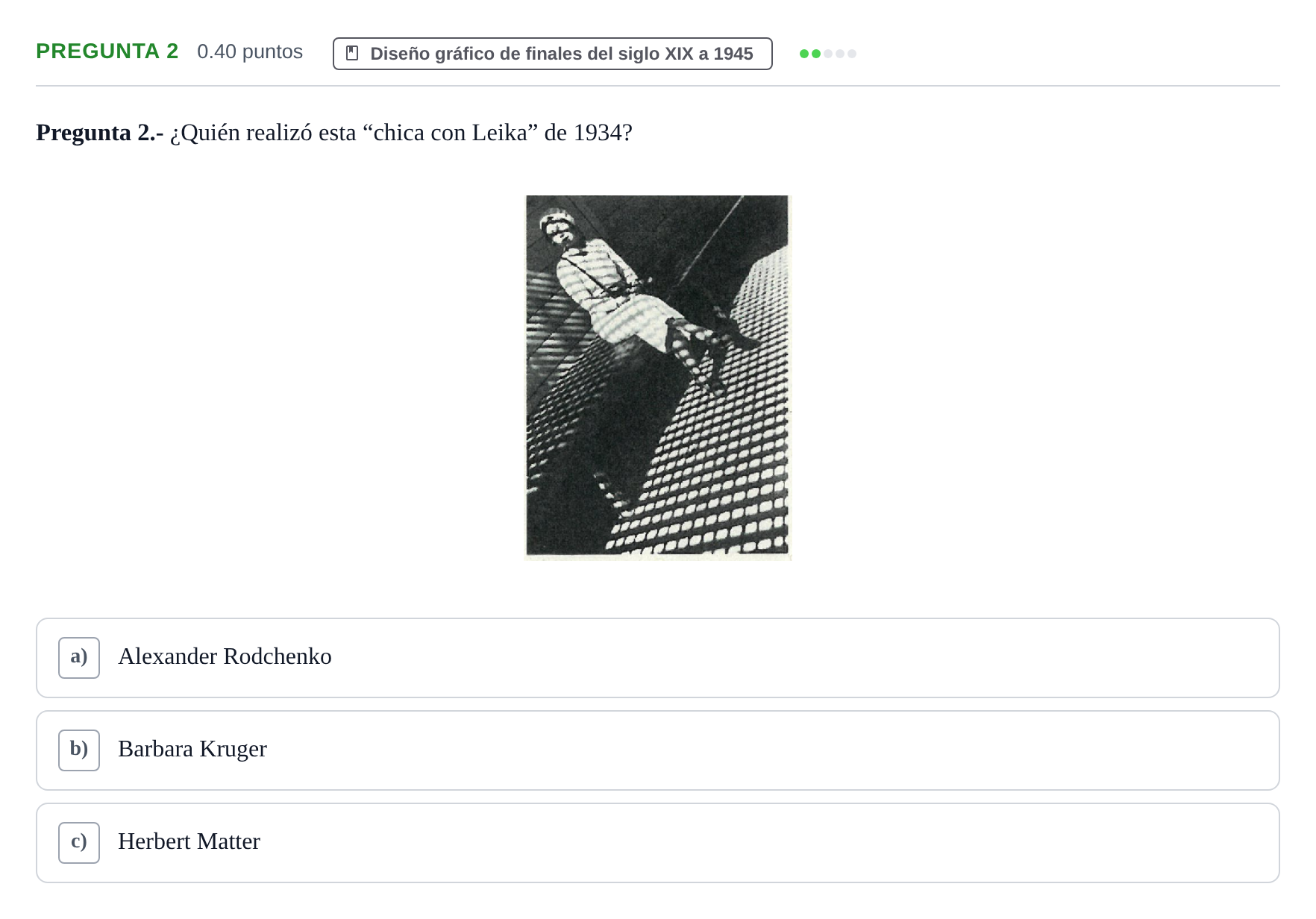 Enunciado: Pregunta 2 · Diseño PAU La Rioja Extraordinaria 2023