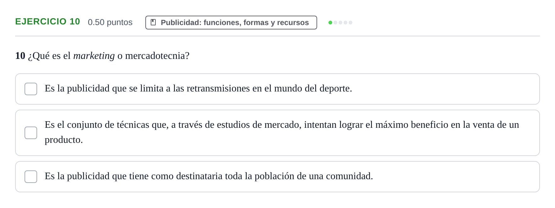 Enunciado: Problema 10 · Cultura Audiovisual II PAU La Rioja Ordinaria 2023