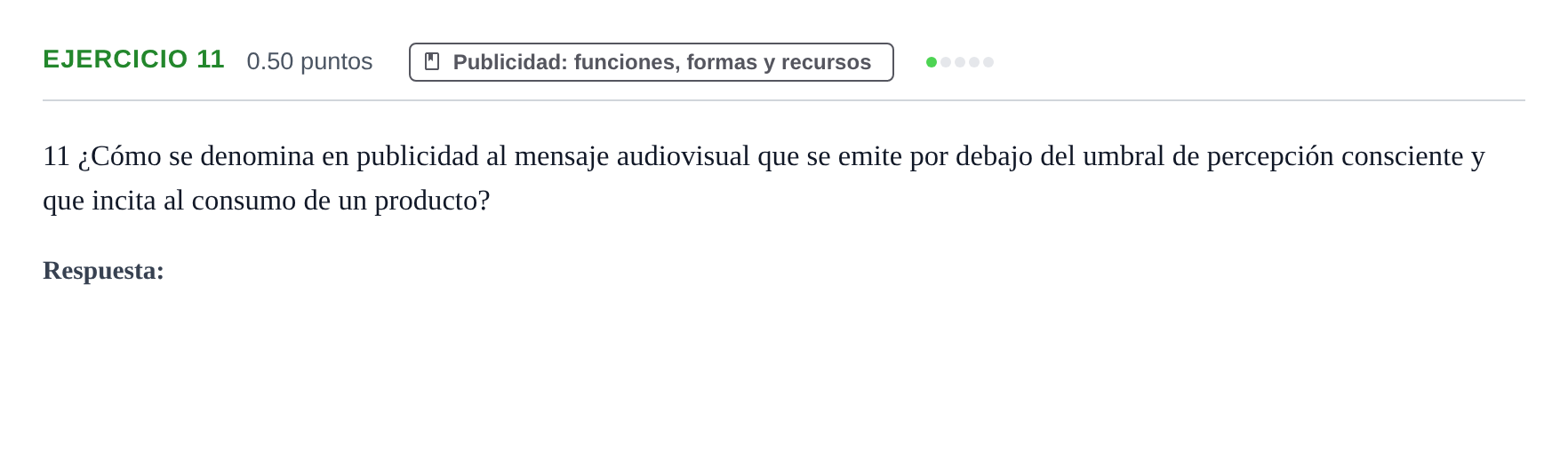Enunciado: Problema 11 · Cultura Audiovisual II PAU La Rioja Ordinaria 2023