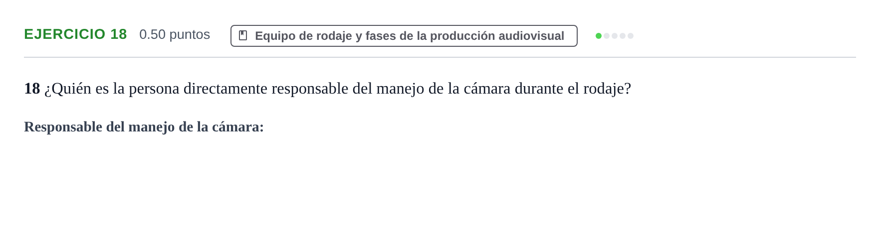Enunciado: Problema 18 · Cultura Audiovisual II PAU La Rioja Ordinaria 2023