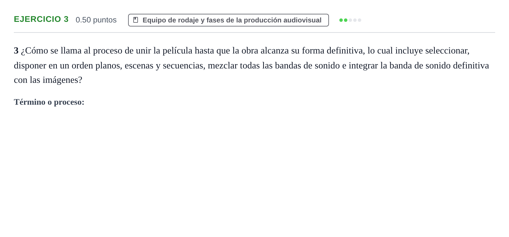 Enunciado: Problema 3 · Cultura Audiovisual II PAU La Rioja Ordinaria 2023