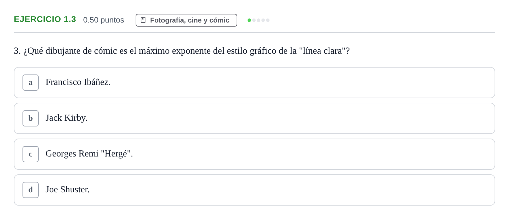 Enunciado: Ejercicio 1.3 · Fundamentos Artísticos PAU La Rioja Ordinaria 2023