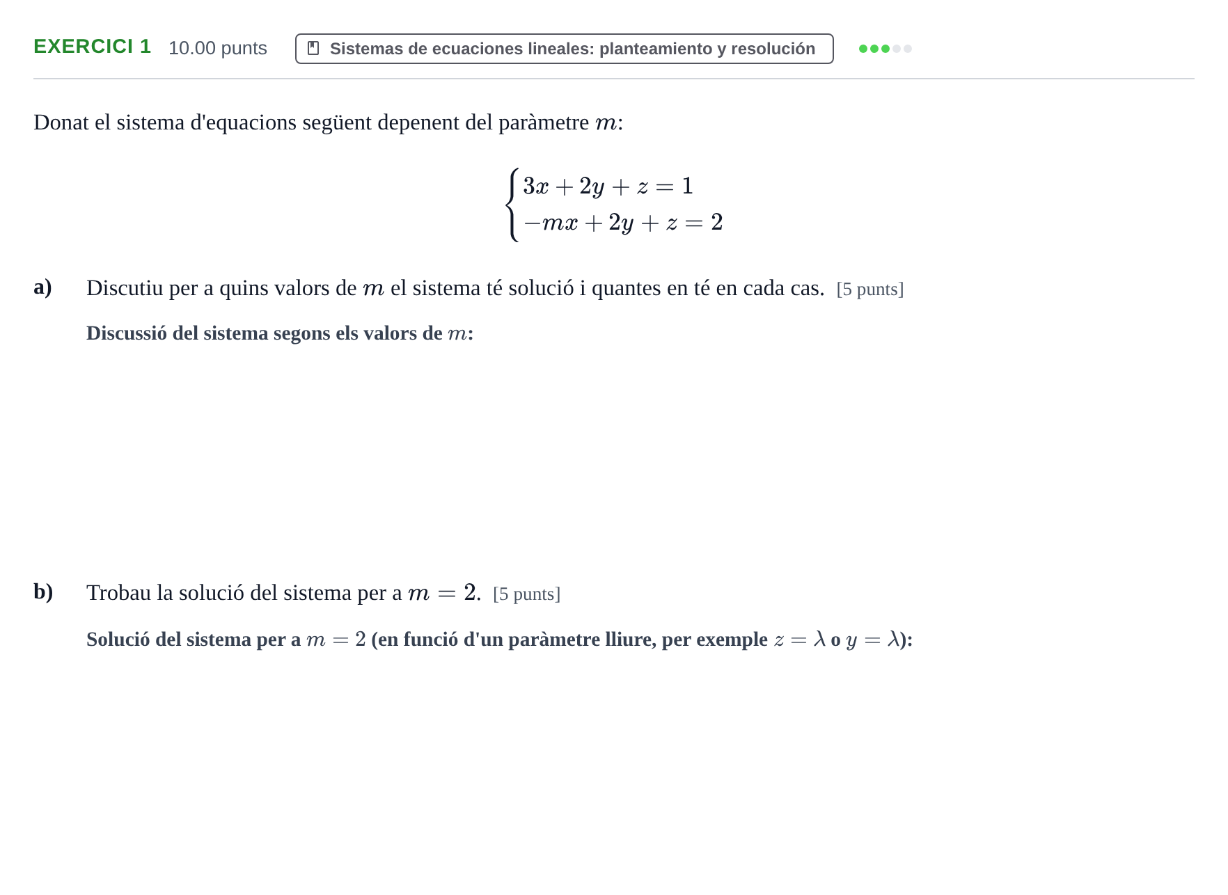 Enunciado: Problema 1 · Matemáticas aplicadas a las Ciencias Sociales II PAU Baleares Extraordinaria 2022