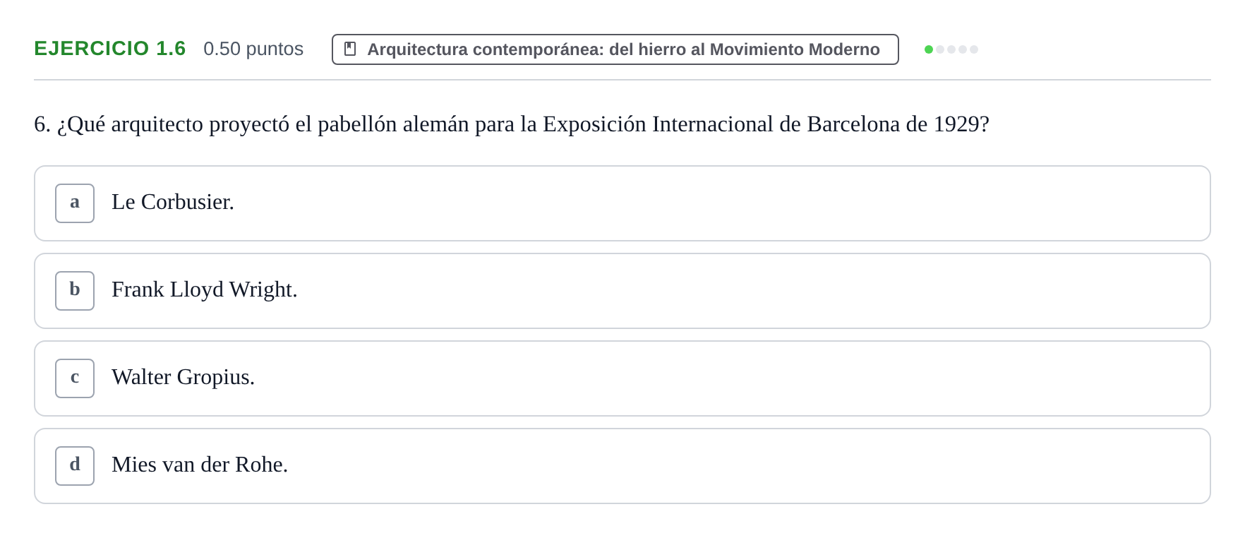 Enunciado: Ejercicio 1.6 · Fundamentos Artísticos PAU La Rioja Extraordinaria 2022