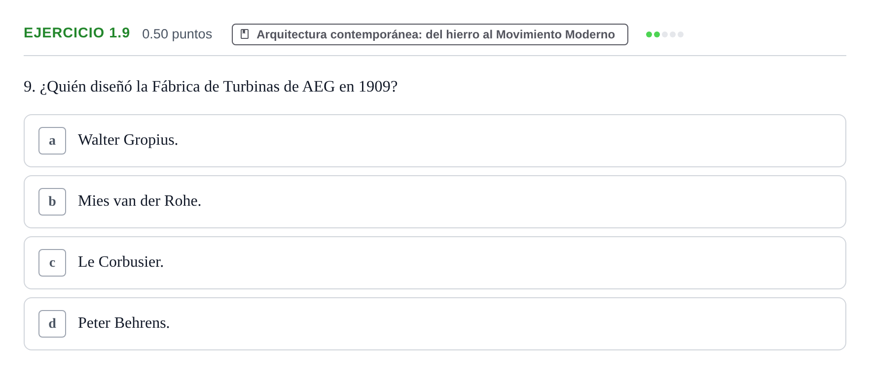 Enunciado: Ejercicio 1.9 · Fundamentos Artísticos PAU La Rioja Extraordinaria 2022