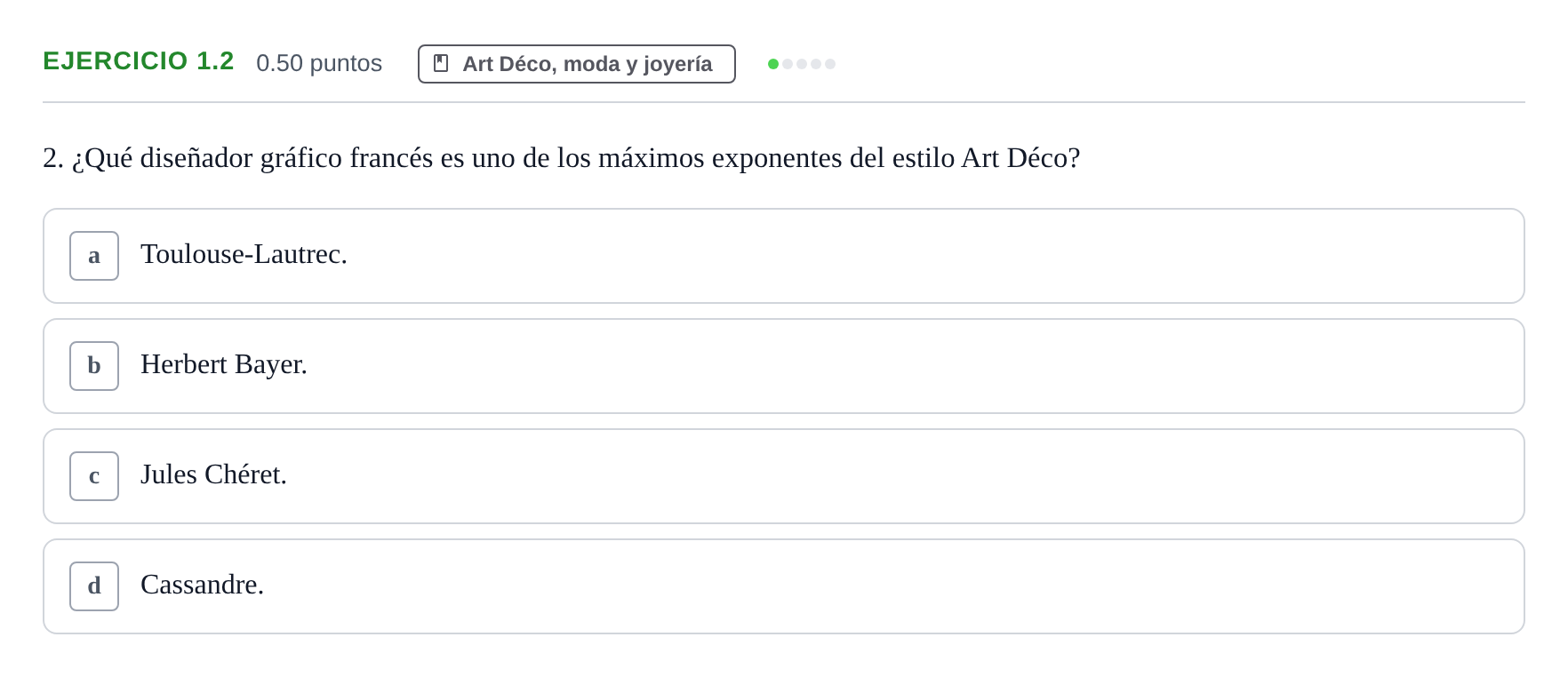 Enunciado: Ejercicio 1.2 · Fundamentos Artísticos PAU La Rioja Ordinaria 2022