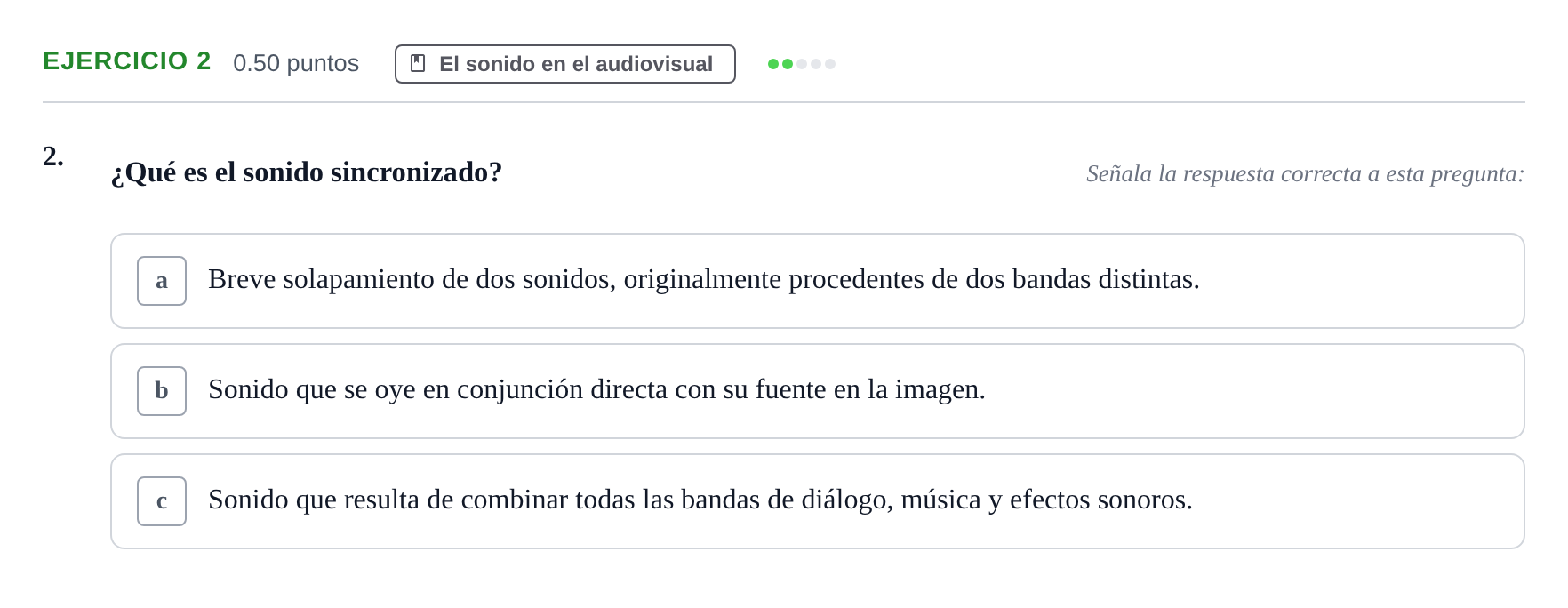 Enunciado: Problema 2 · Cultura Audiovisual II PAU La Rioja Ordinaria 2021