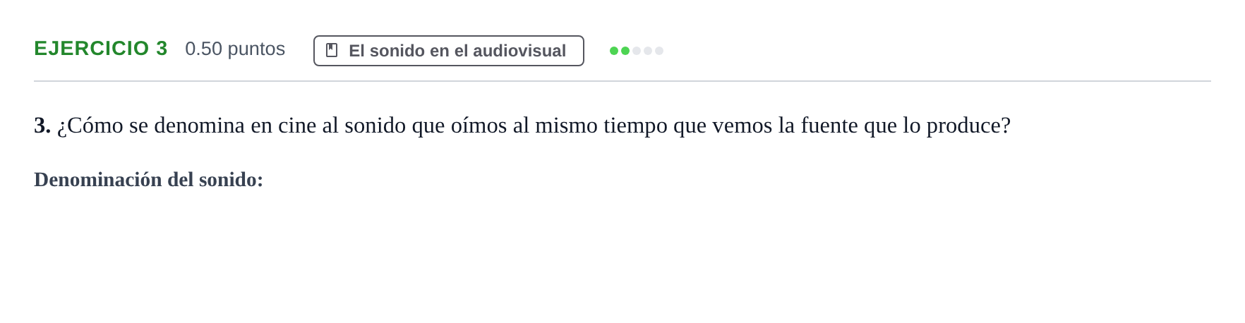 Enunciado: Problema 3 · Cultura Audiovisual II PAU La Rioja Ordinaria 2021