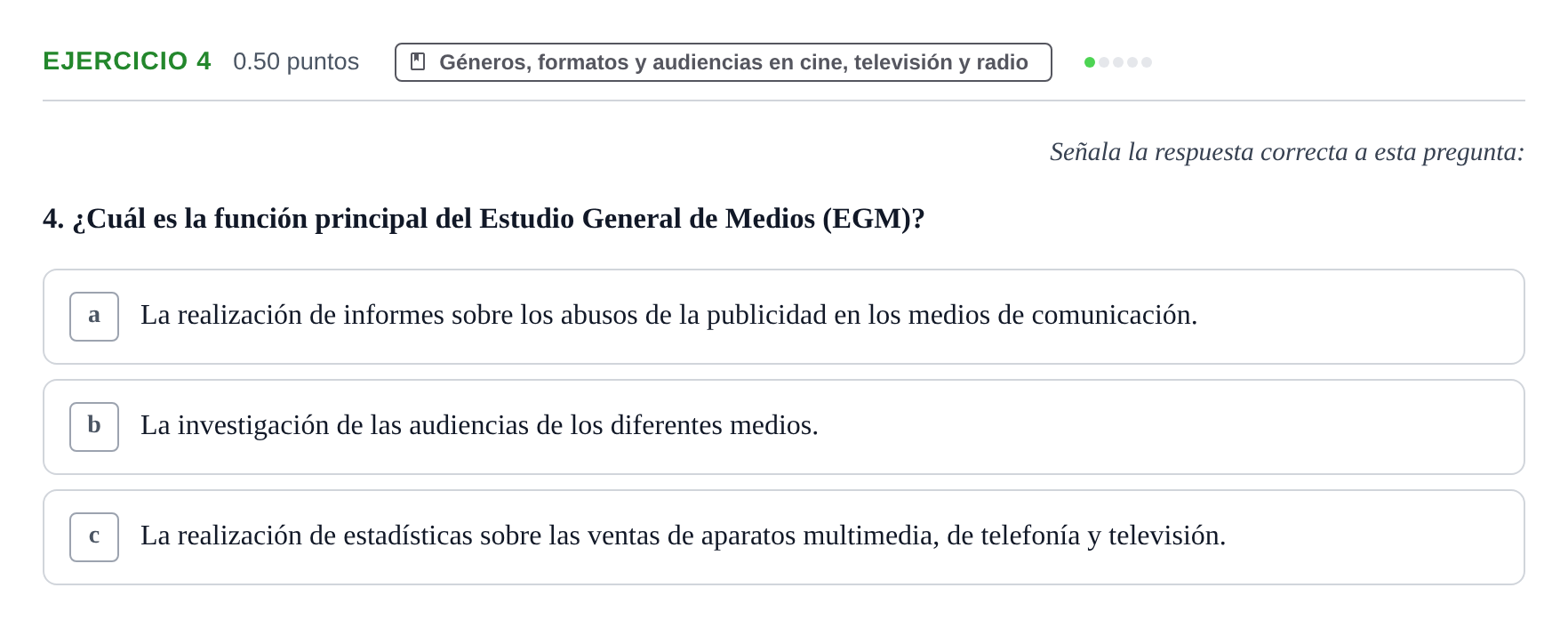 Enunciado: Problema 4 · Cultura Audiovisual II PAU La Rioja Ordinaria 2021
