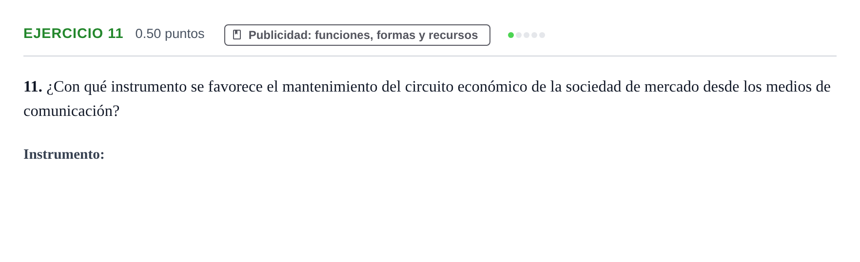 Enunciado: Problema 11 · Cultura Audiovisual II PAU La Rioja Extraordinaria 2021