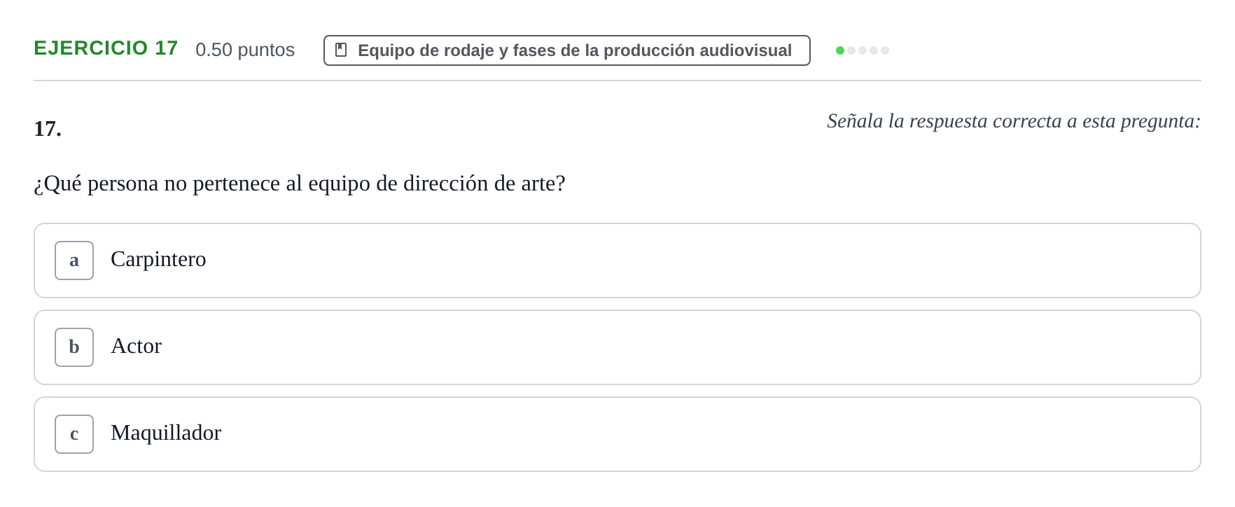 Enunciado: Problema 17 · Cultura Audiovisual II PAU La Rioja Extraordinaria 2021