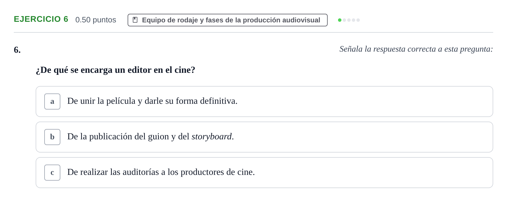 Enunciado: Problema 6 · Cultura Audiovisual II PAU La Rioja Extraordinaria 2021
