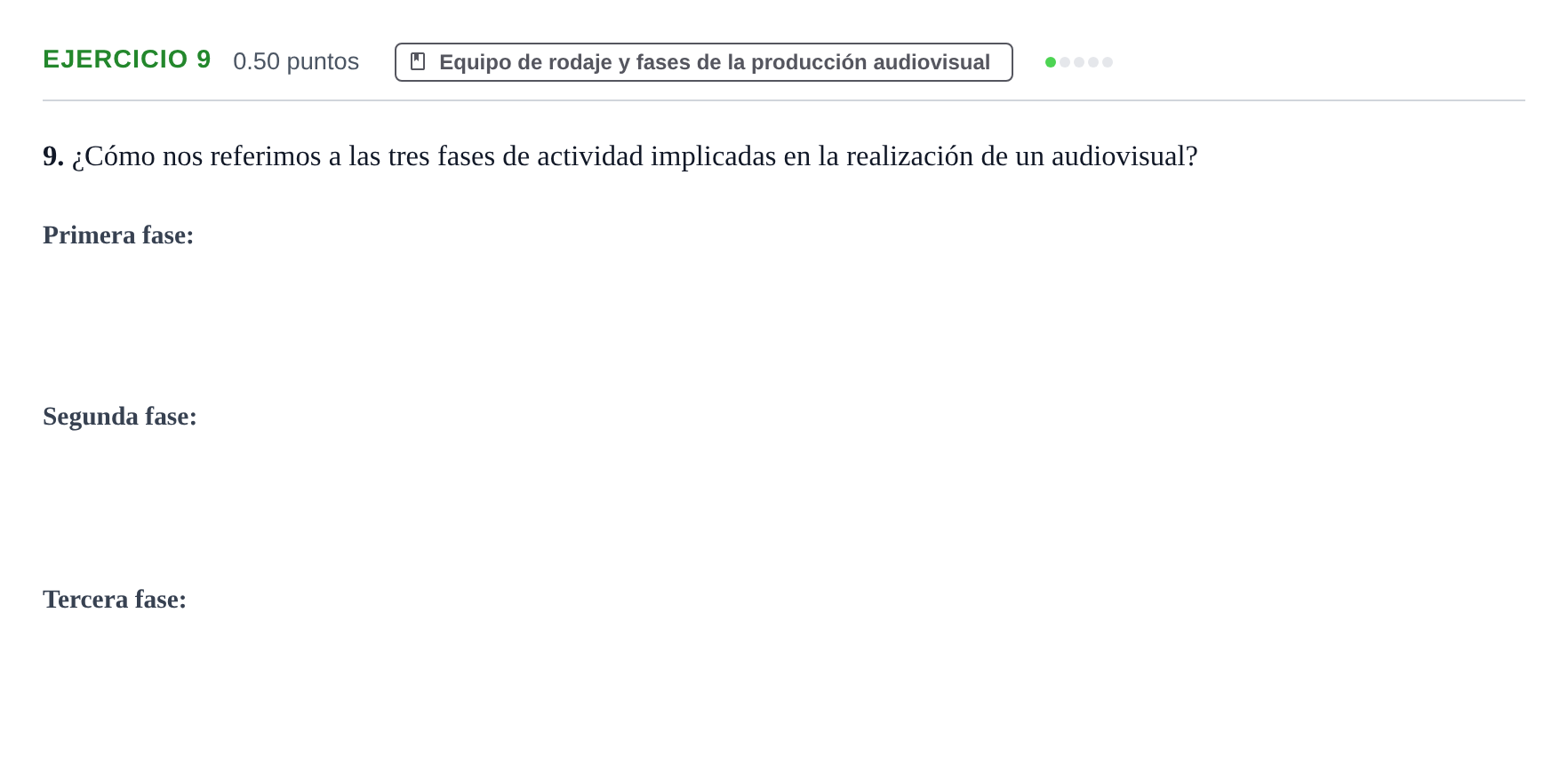 Enunciado: Problema 9 · Cultura Audiovisual II PAU La Rioja Extraordinaria 2021
