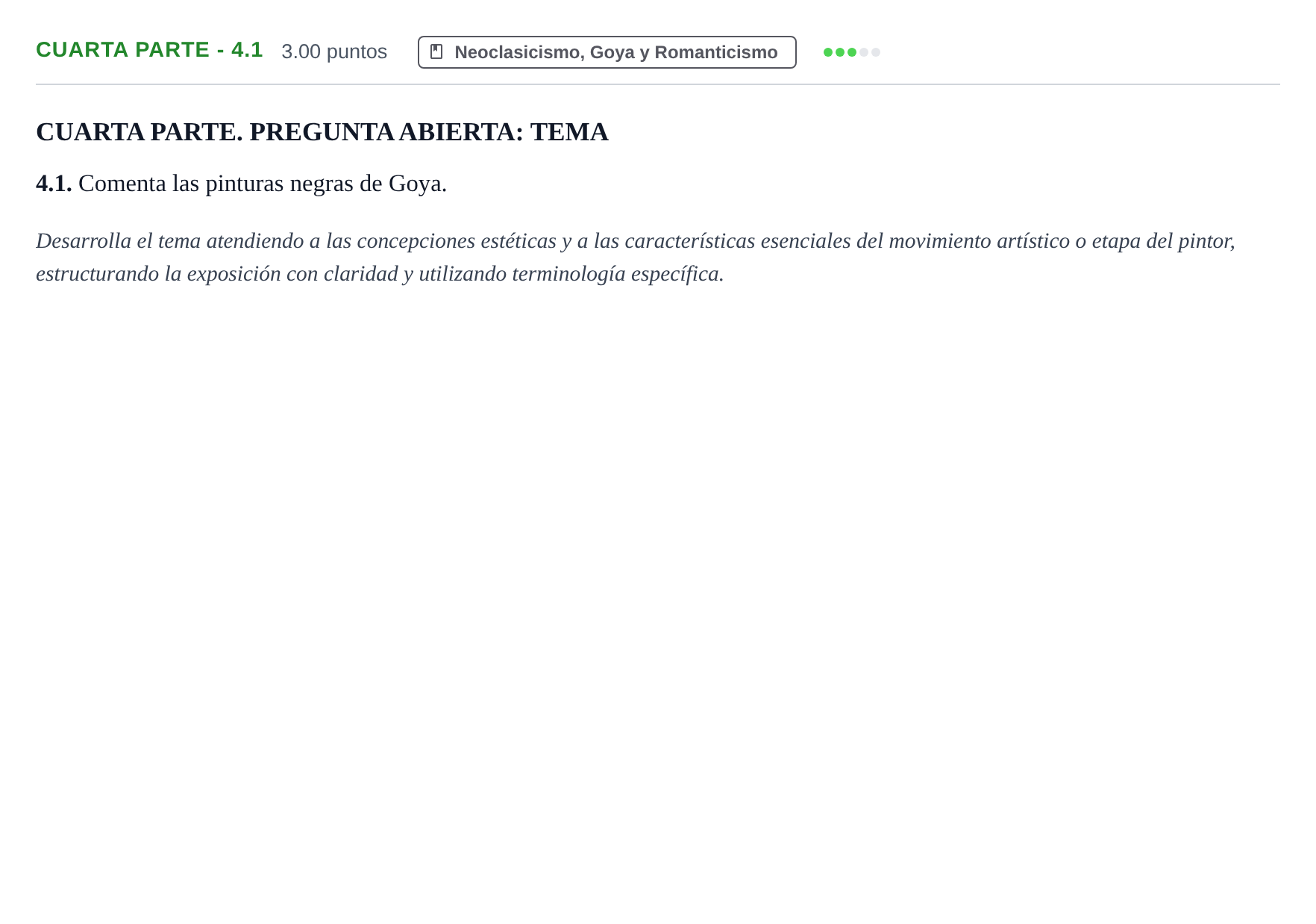 Enunciado: Ejercicio Cuarta parte - 4.1 · Fundamentos Artísticos PAU La Rioja Ordinaria 2021