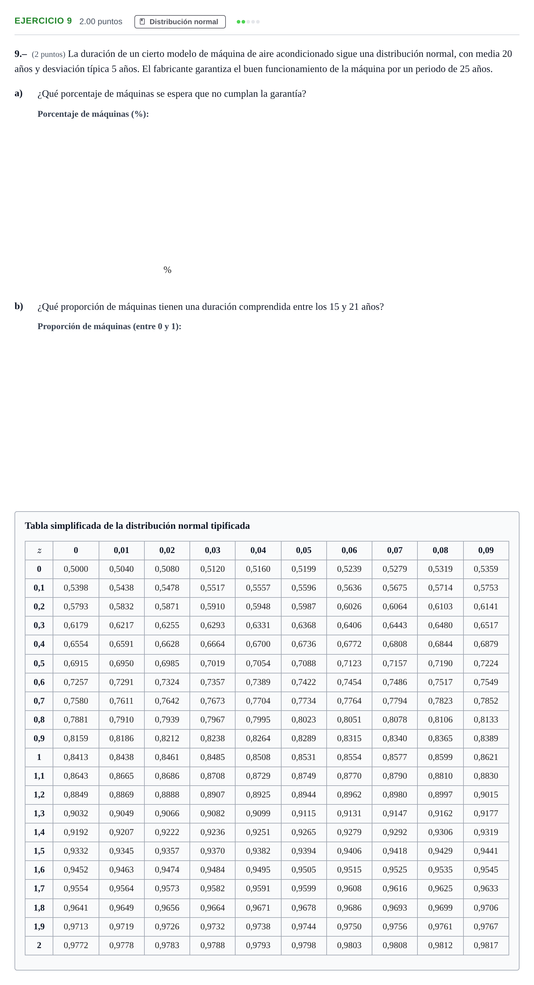 Enunciado: Problema 9 · Matemáticas II PAU La Rioja Ordinaria 2021