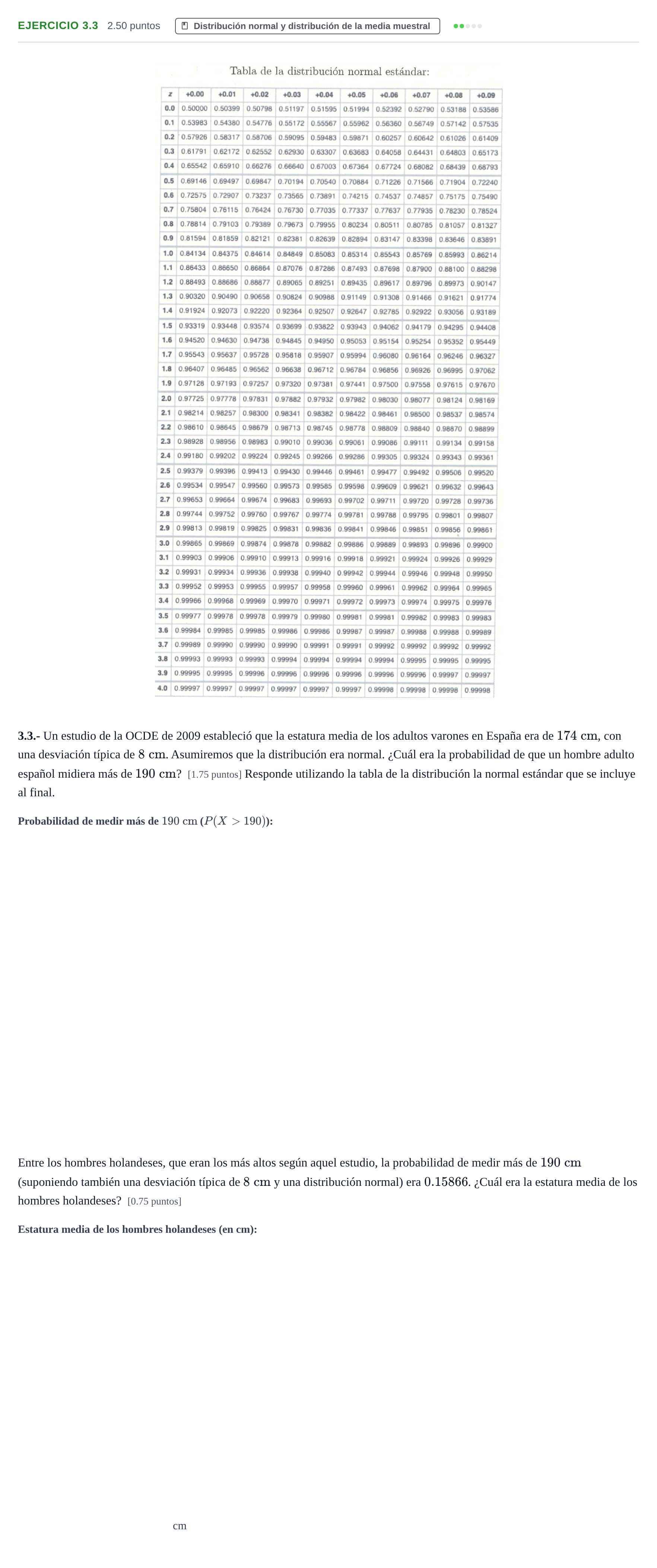 Enunciado: Ejercicio 3.3 · Matemáticas aplicadas a las Ciencias Sociales II PAU La Rioja Extraordinaria 2021